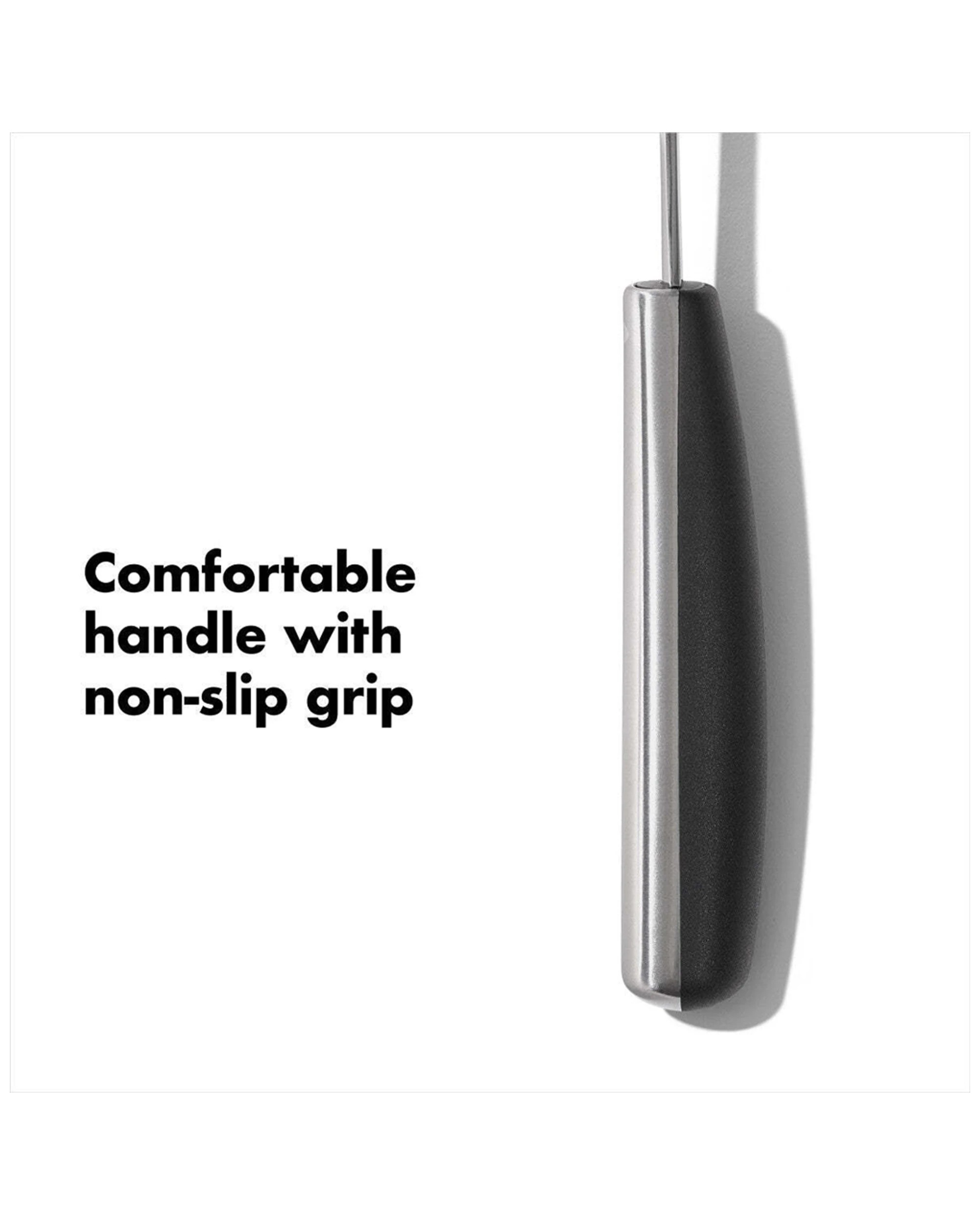 3 Oxo Stainless Steel Cooking Turner Non-slip Ergonomic Handle Dishwasher Safe - Silver, 3 of 6