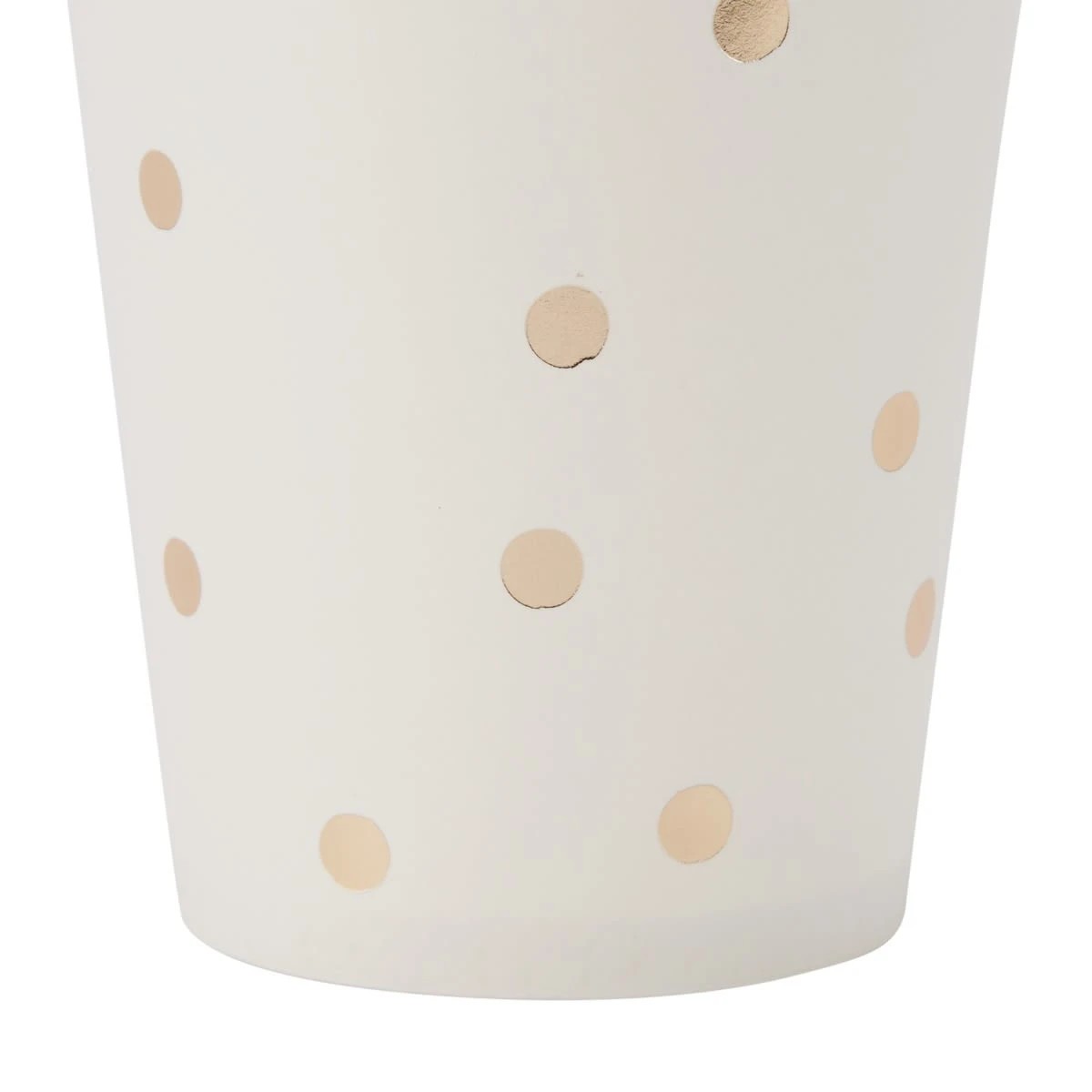 6 24 Pack Gold Foil Dot Paper Cups, 6 of 7