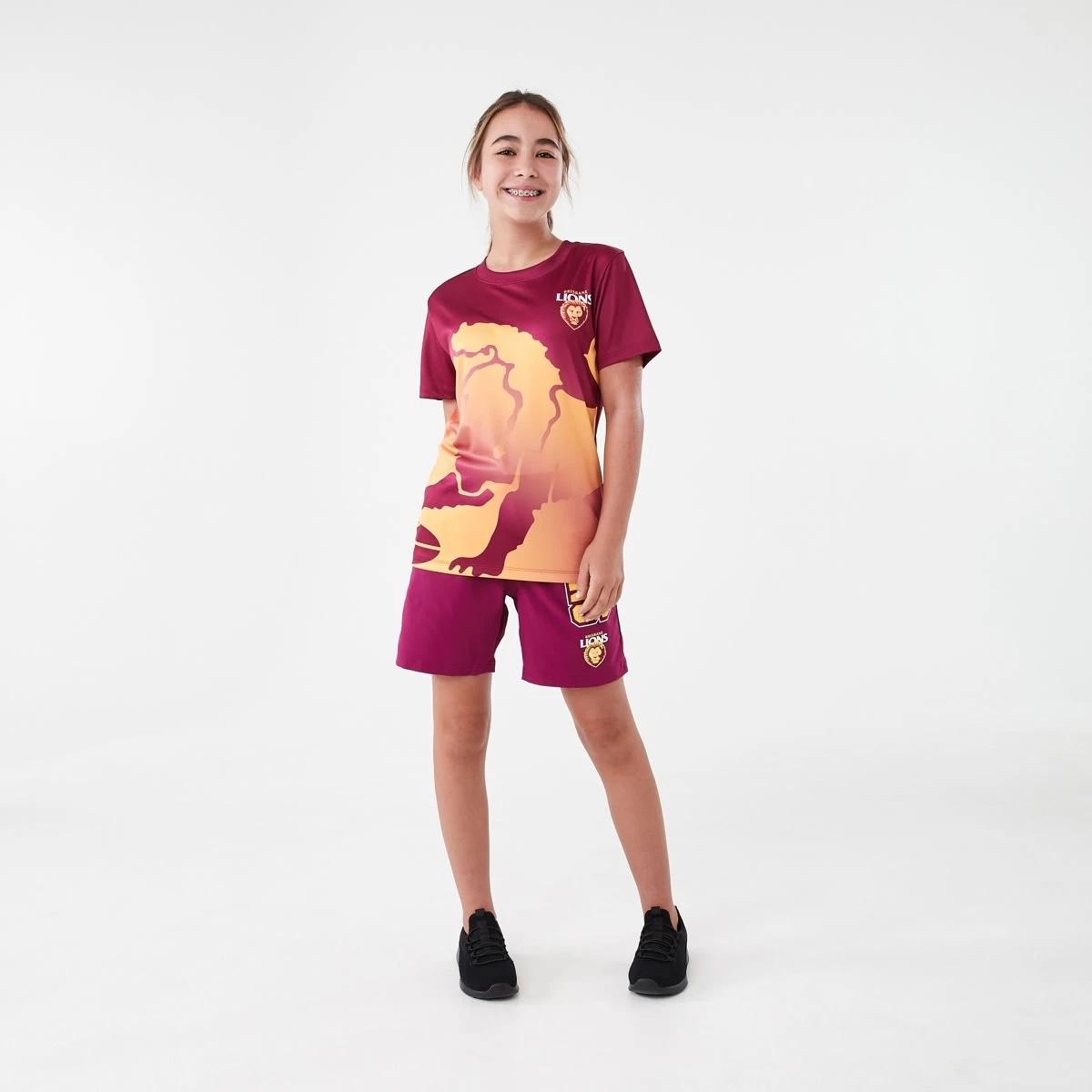7 Official AFL Kids Training T-shirt Brisbane, 7 of 10
