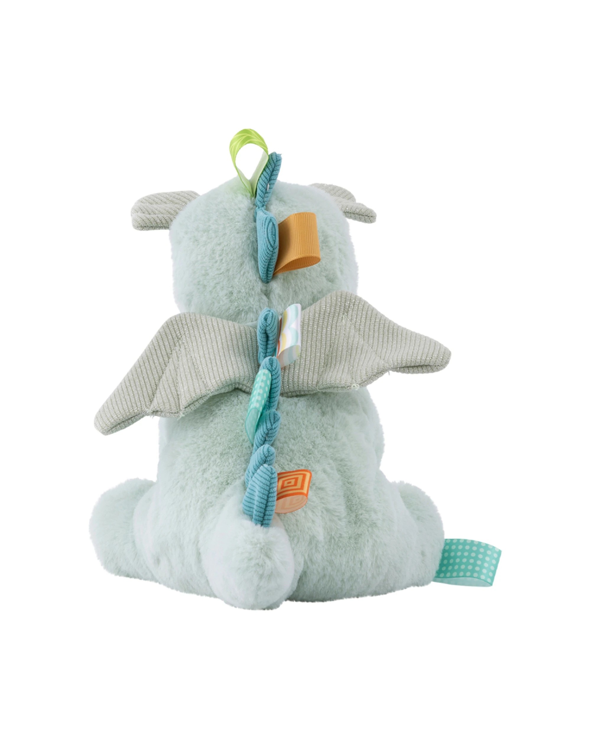 5 Mary Meyer Taggies Drax Dragon Soft Plush Kids Toy 30cm - Blue, 5 of 7