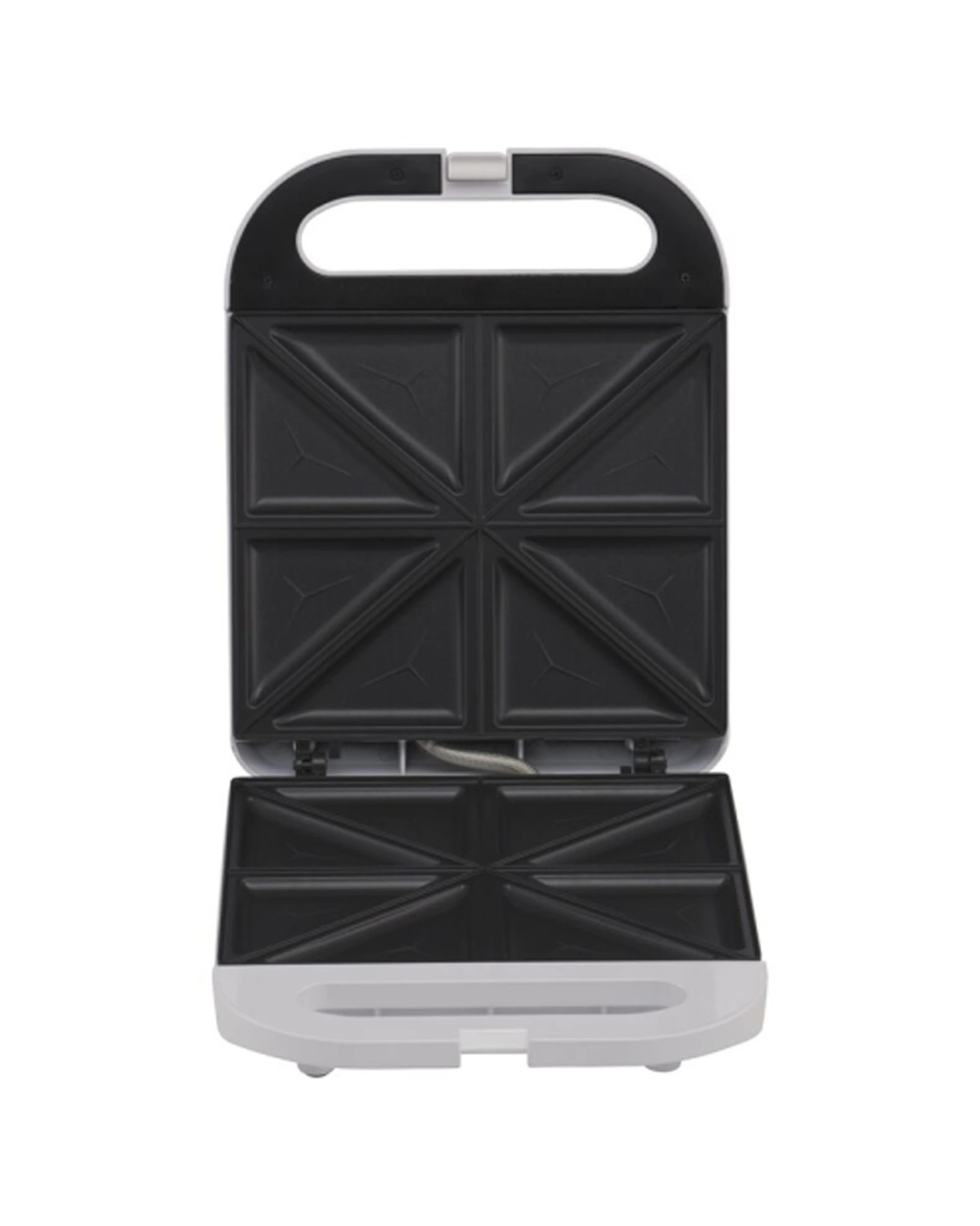 1 Tiffany 4 Slice Sandwich Maker 1500W Non-Stick Plates Safety Features Kitchen Appliance - Black, 1 of 1