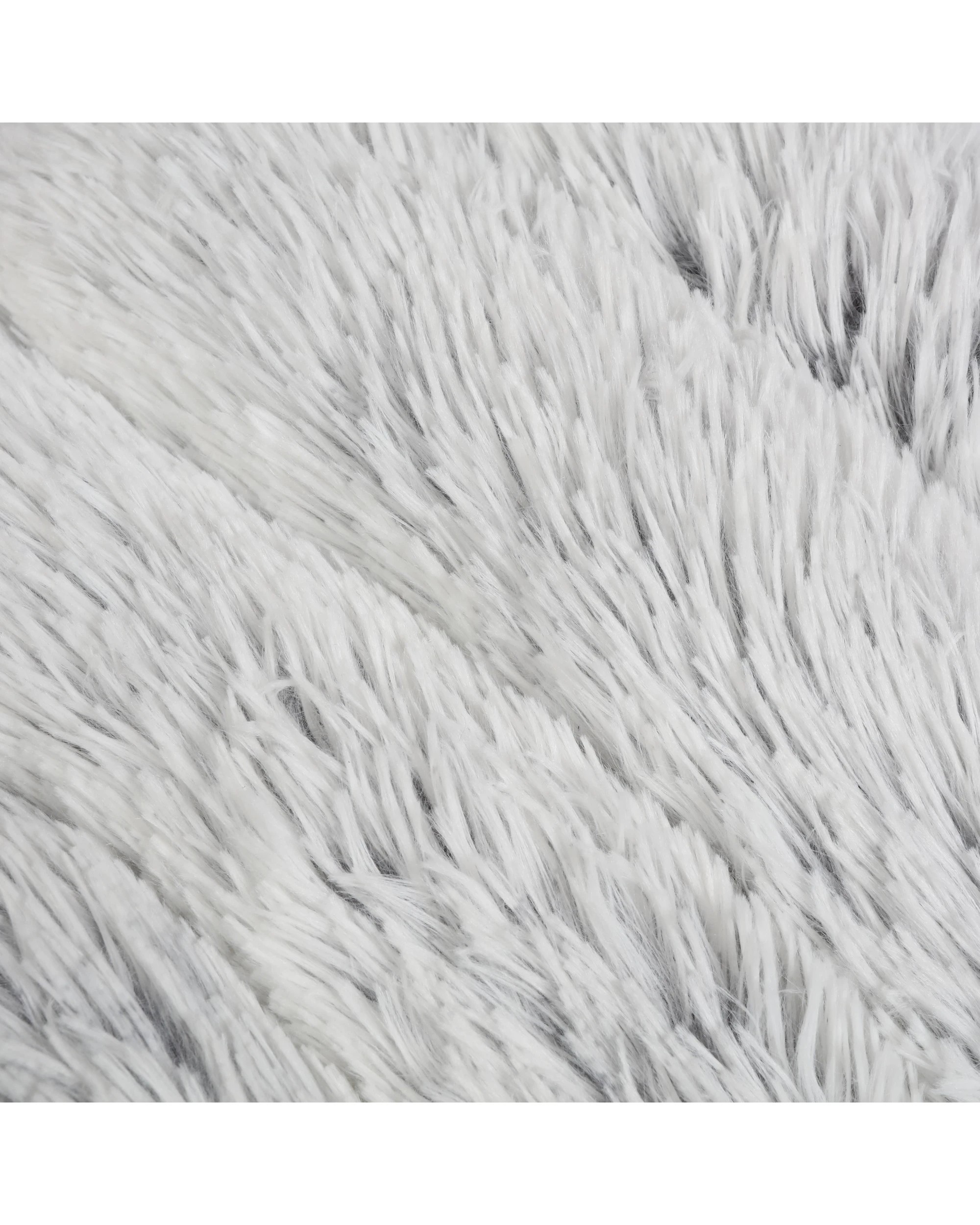 4 Charlie's Shaggy Fur Faux Igloo Cat Cave Bed 60x50cm - Arctic White, 4 of 4