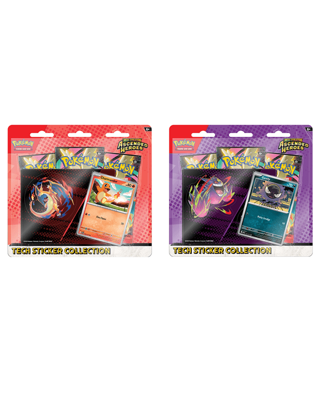 Pokemon Trading Card Game: Mega Evolution Ascended Heroes Tech Sticker Collection - Asso