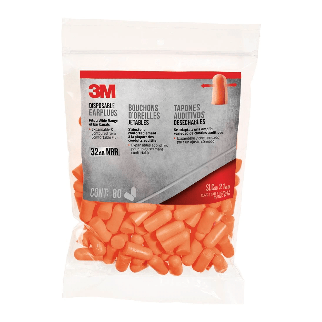 1 3M Disposable Ear Plugs, 1 of 1
