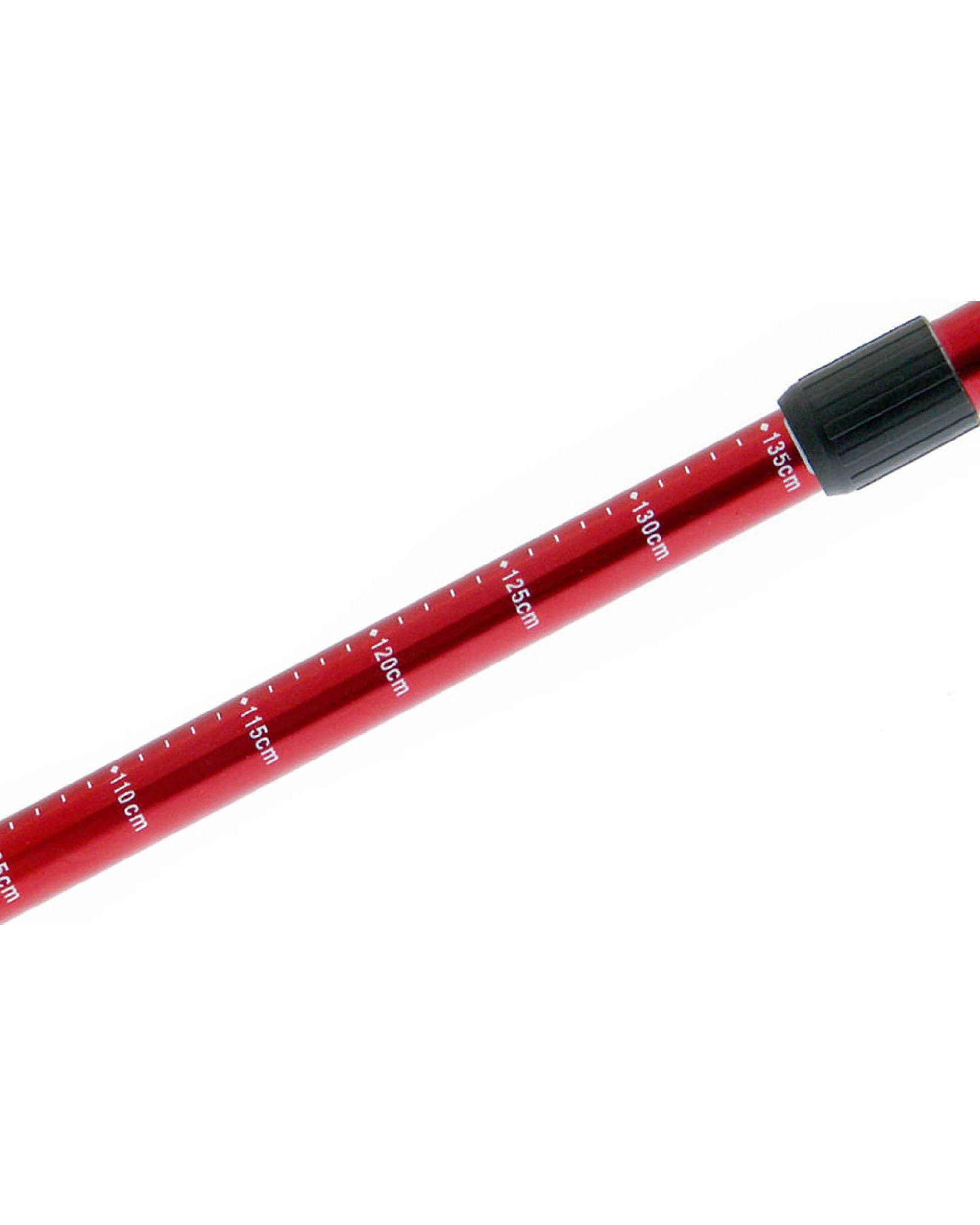2 Powertrain Sports Anti-Shock Trekking Hiking Poles Sticks Pair - Red, 2 of 6
