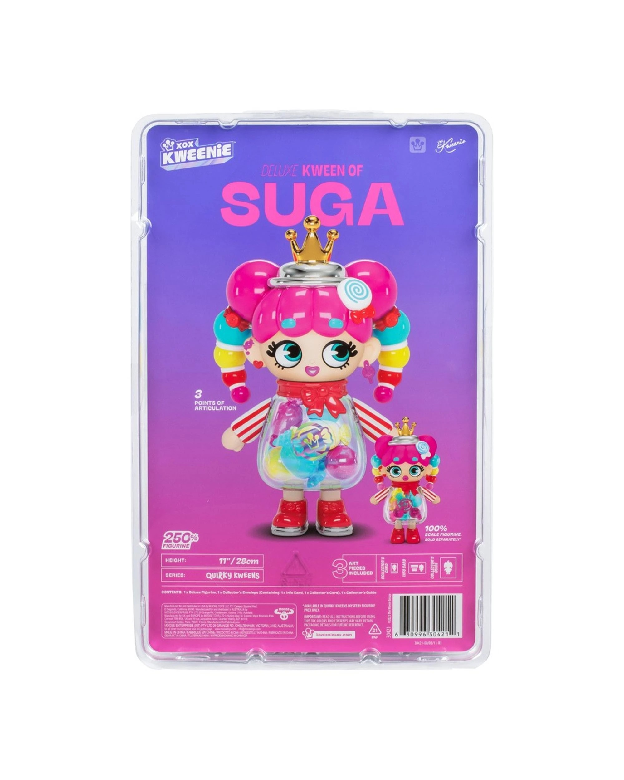 9 XOX Kweenie Quirky Kweens Series Deluxe Kween of Suga Figurine, 9 of 9