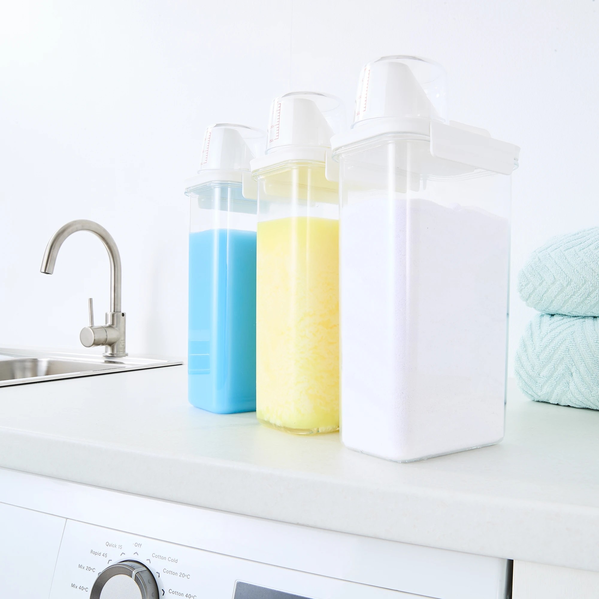 1 Plastic Laundry Container - Large, 1 of 7