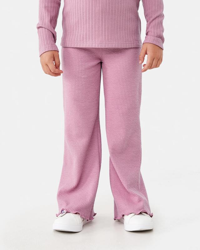 Jacquard Flared Legg