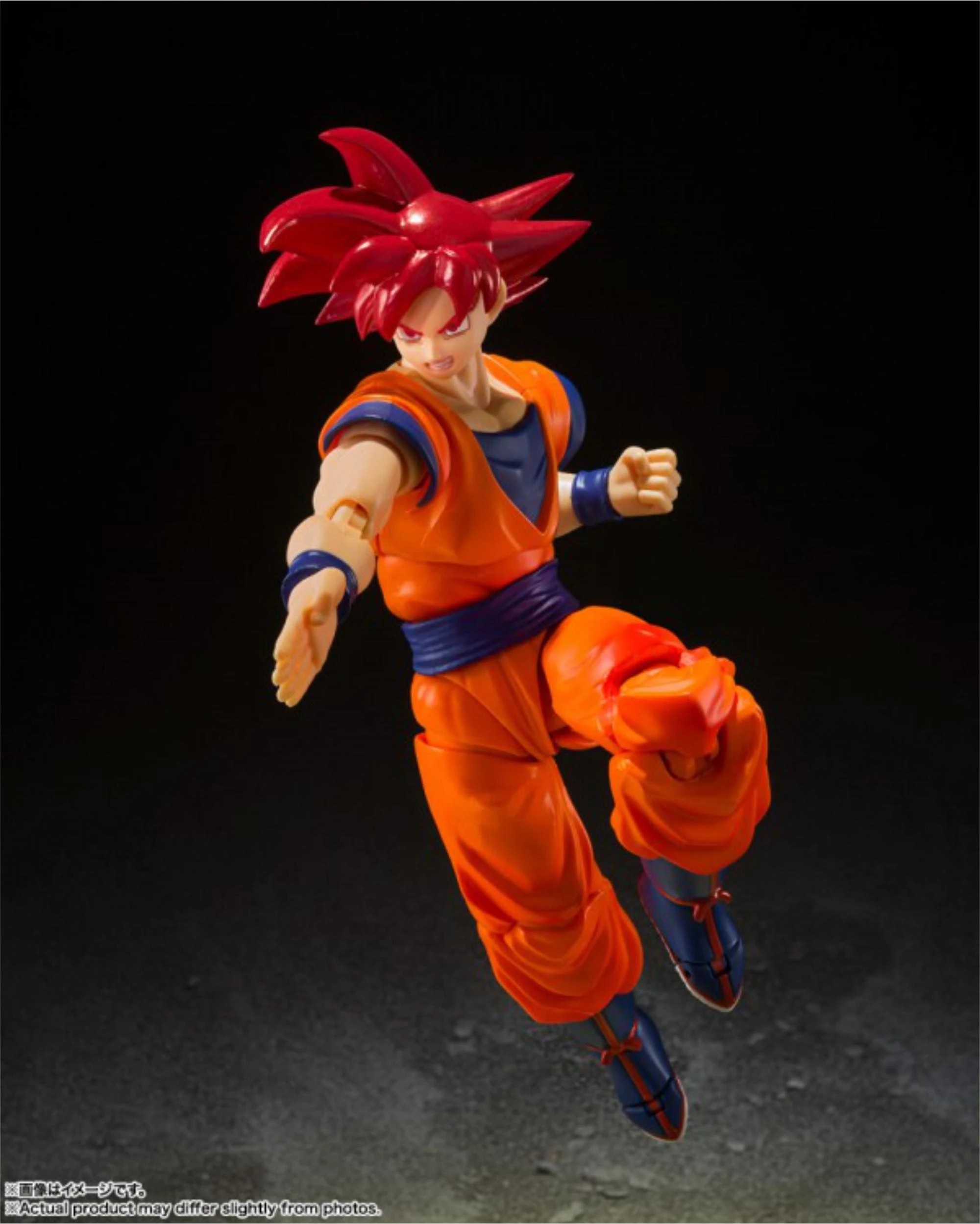 3 S.H. Figuarts Dragon Ball SSGSG Saiyan God Instilled With The Light Of Righteous Hearts Figure, 3 of 6