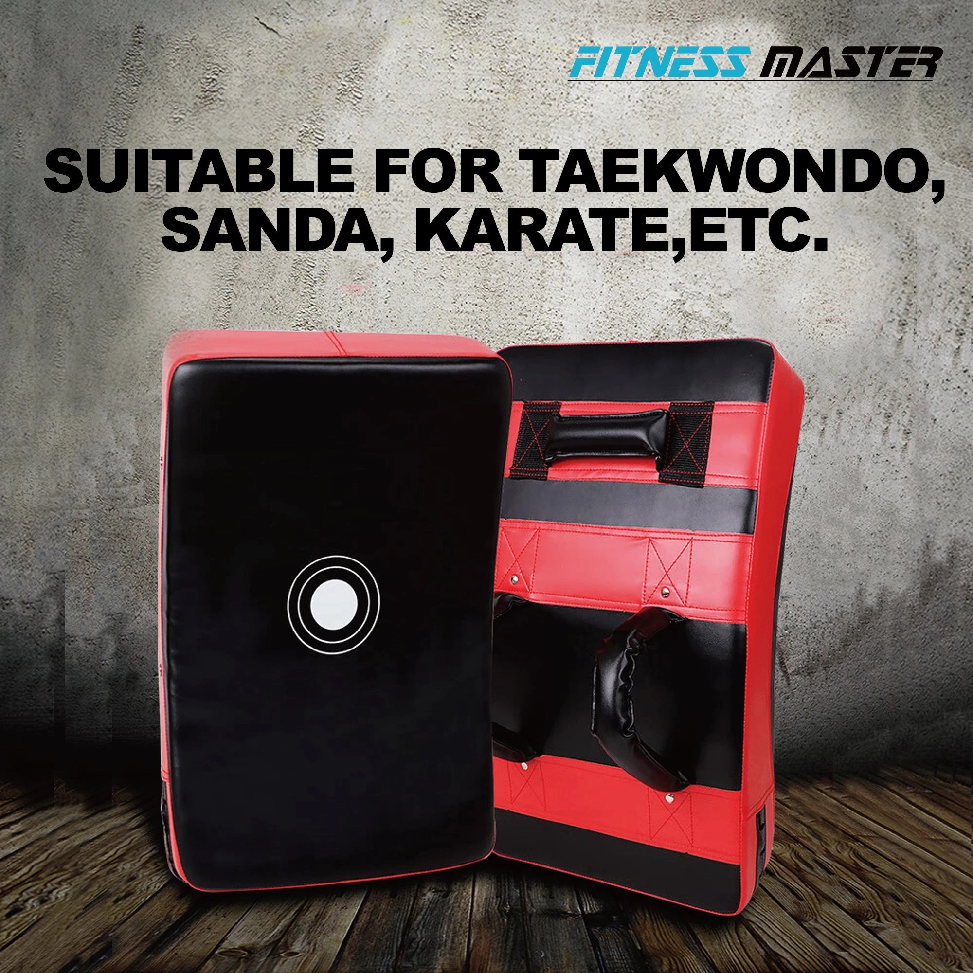 7 Fitness Master Kickboxing Foot Target Pad Taekwondo Training Shield 56cm, 7 of 9