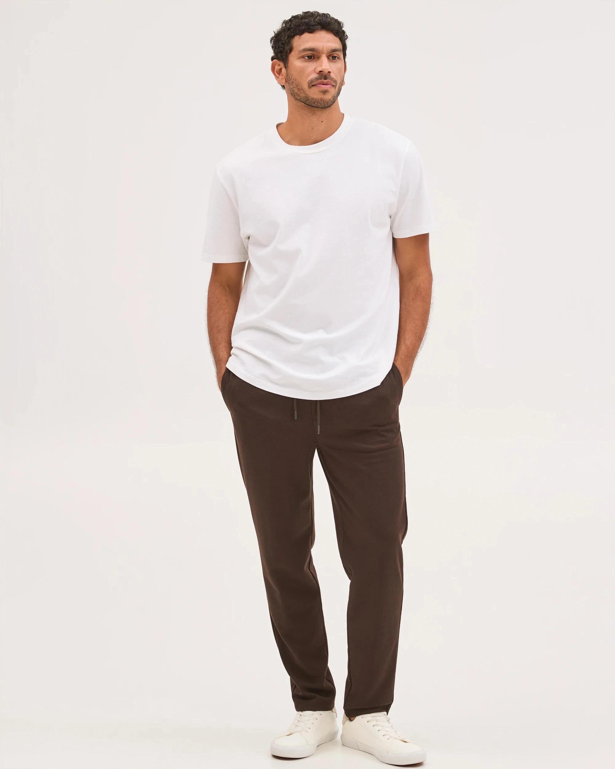 2 Target Man Textured Knit Pants CHOCOLATE, 2 of 6