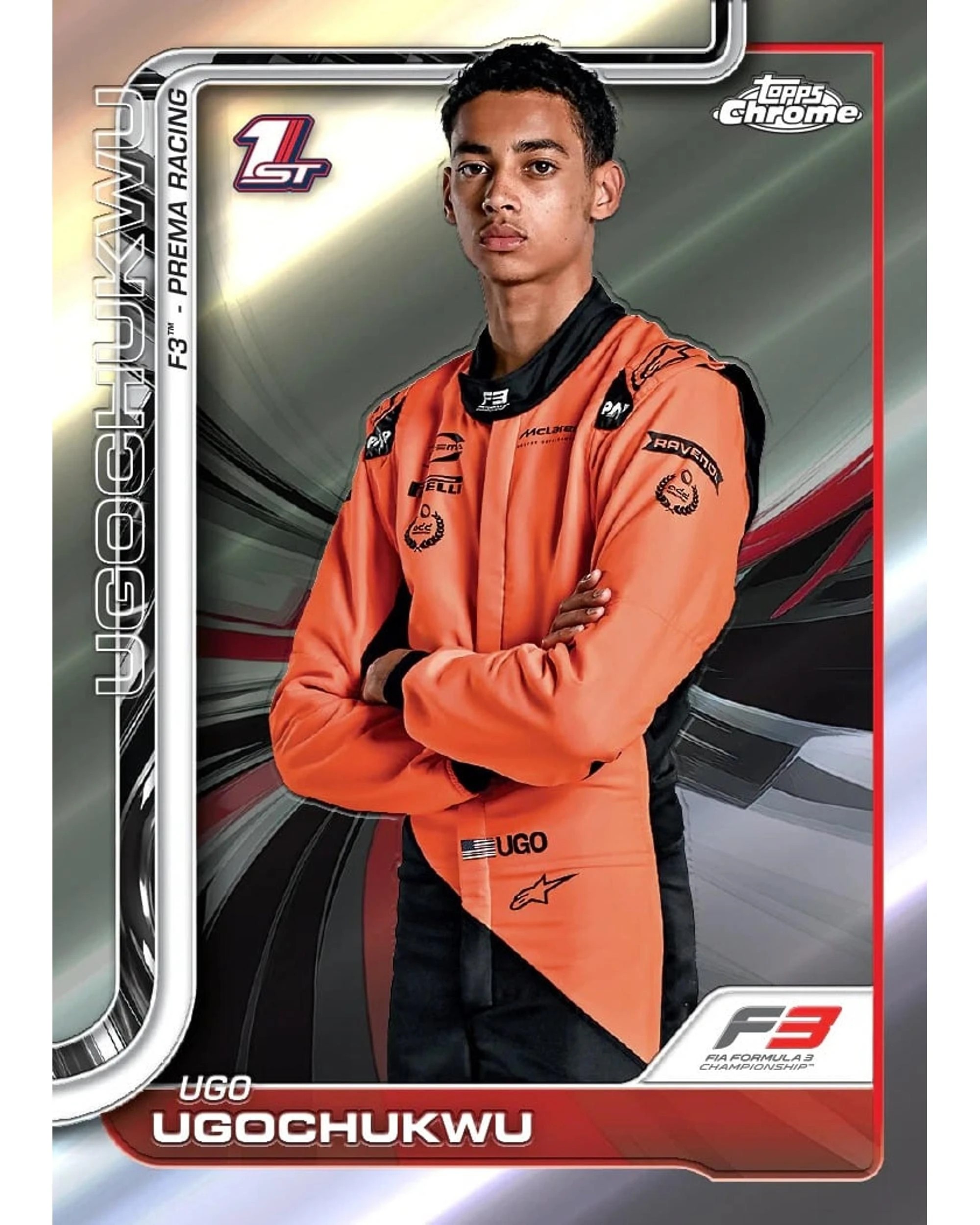 8 Topps 2025 Chrome Formula One Racing Value Blaster Box, 8 of 8