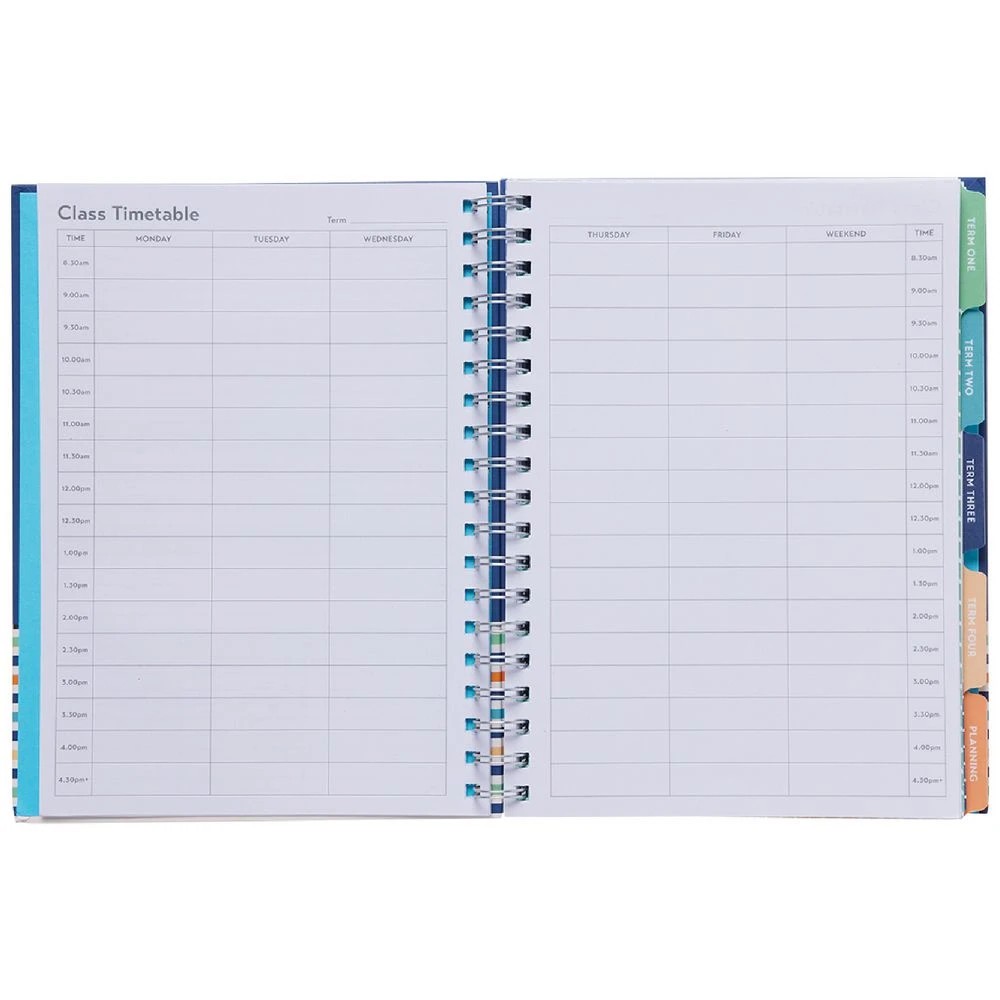 4 Otto B5 WTV Undated Student Diary, 4 of 10