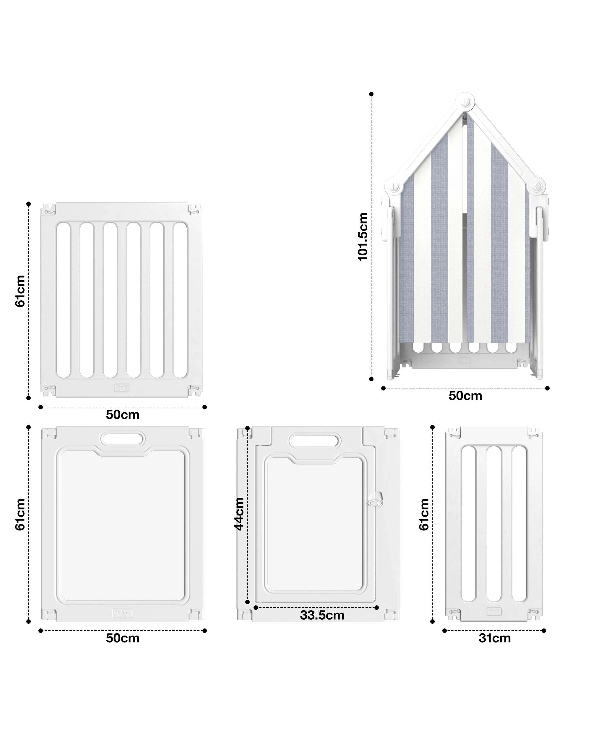 10 Advwin Pet Playpen DIY Small Animal Enclosure Rabbit Hutch, 10 of 10