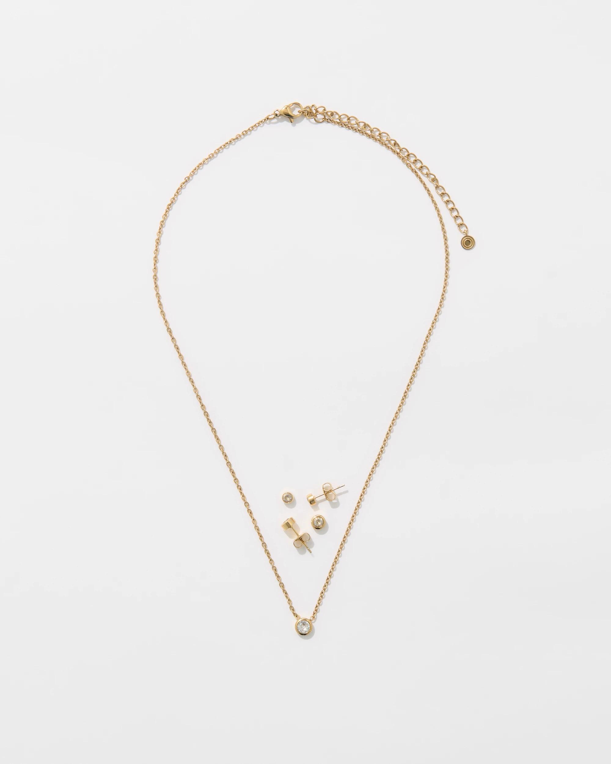 1 Target Waterproof 3 Pack Bezel Jewellery Set GOLD, 1 of 2