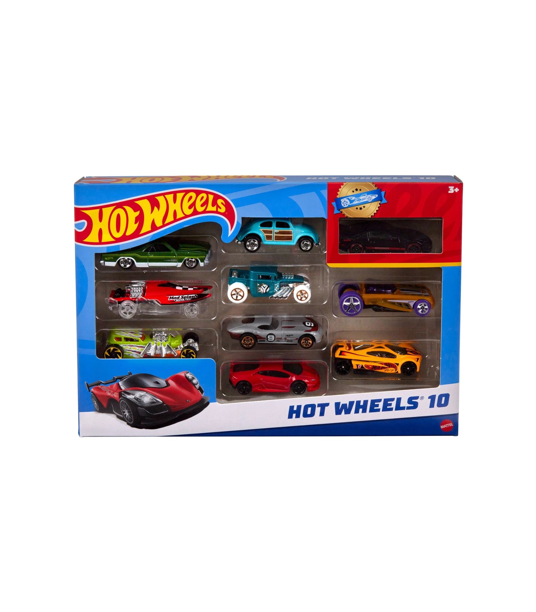 2 Hot Wheels 10 Pack Basic Cars - Assorted* - Multi, 2 of 6