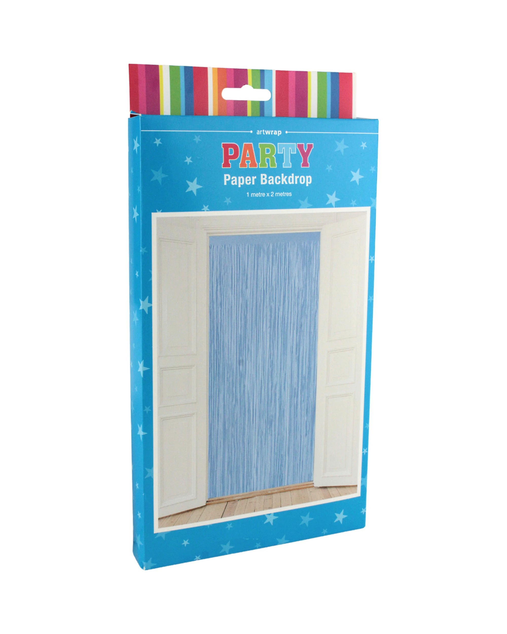 3 Artwrap Light Paper Backdrop Curtain 100cm x 200cm - Blue, 3 of 4