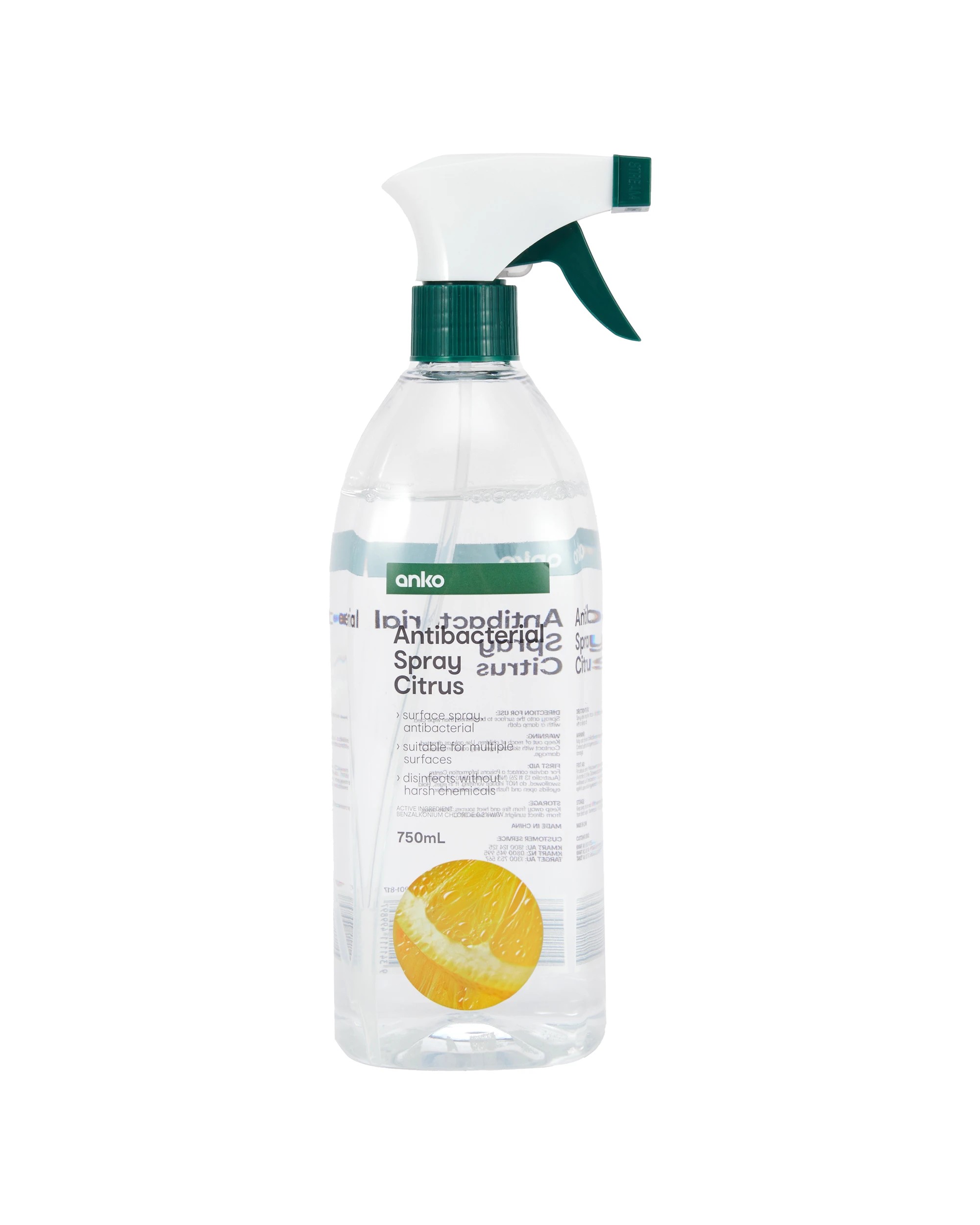 1 Antibacterial Spray Citrus 750ml, 1 of 3
