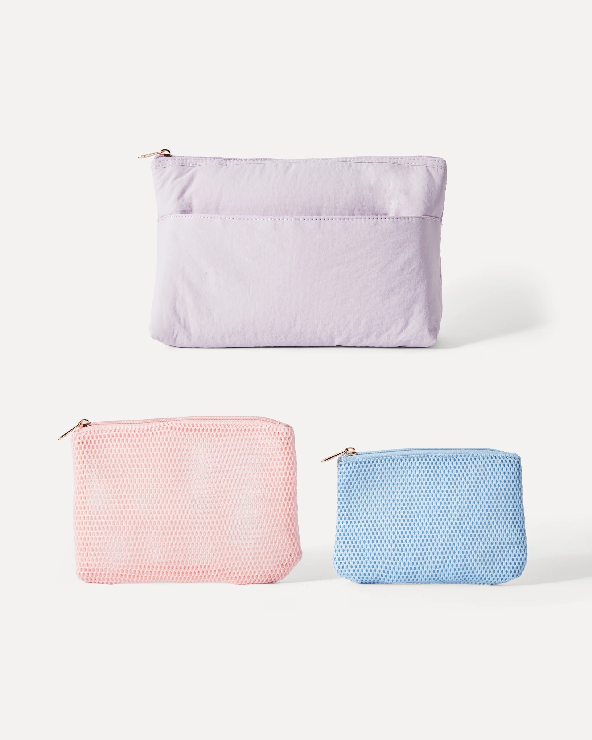 2 OXX Cosmetics 3 Piece Makeup Bags, 2 of 6