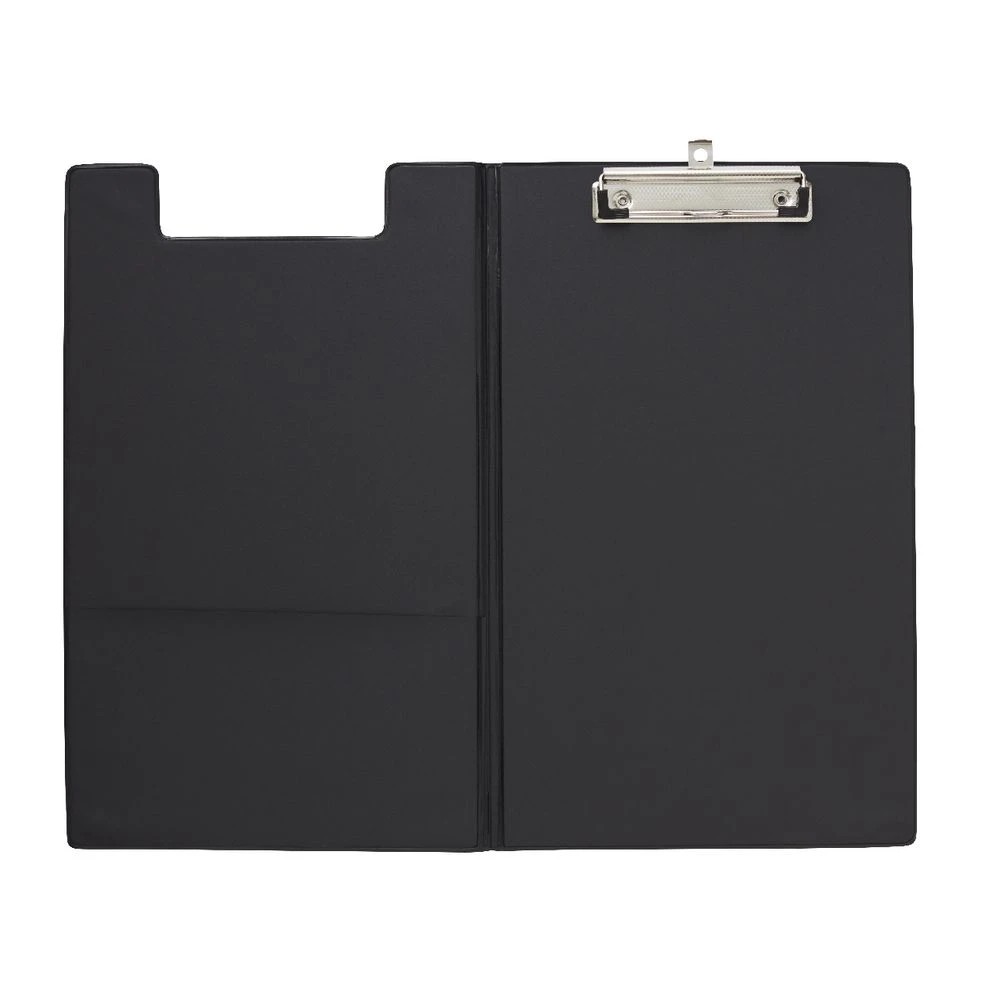 4 J.Burrows Foolscap Clipfolder PE Black, 4 of 5