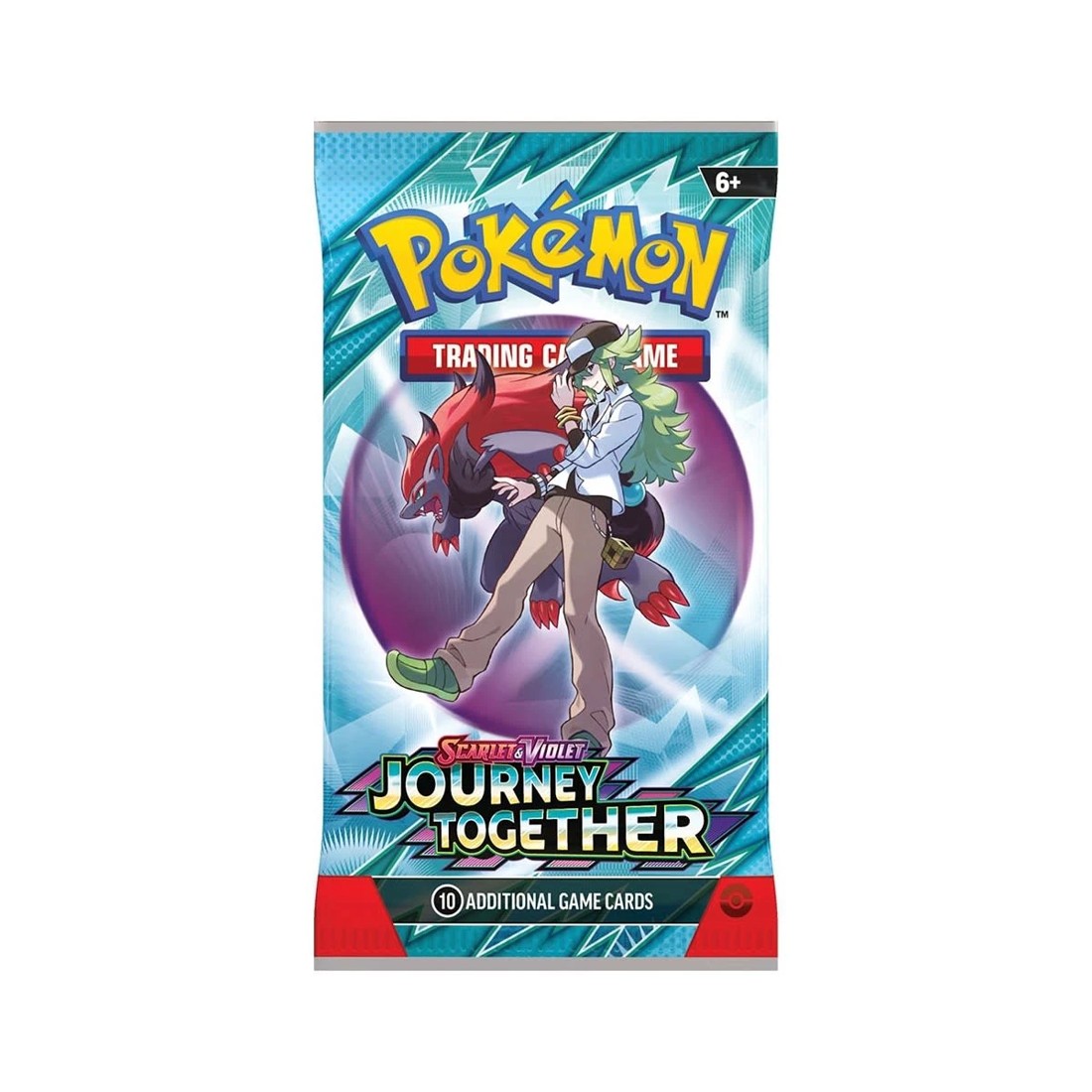 5 Pokemon Trading Card Game: Scarlet Violet Journey Together Booster Pack, 5 of 8