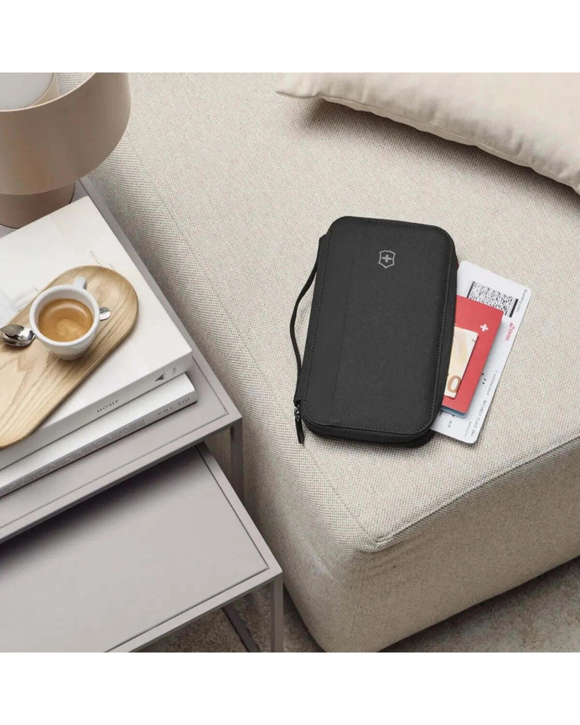 4 Victorinox Travel Organiser With RFID Protection Antimicrobial Lining - Black, 4 of 4
