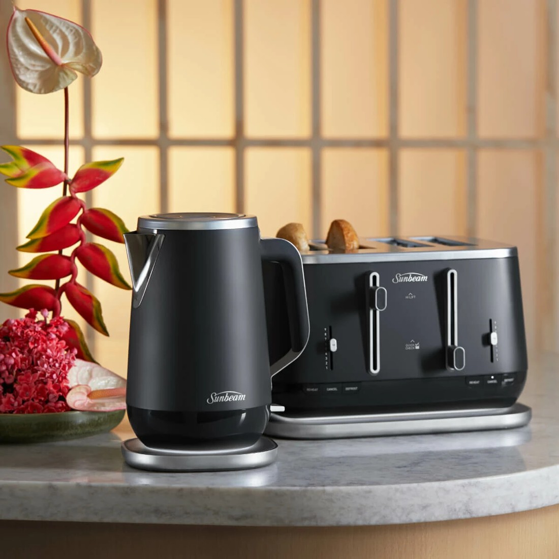 4 Sunbeam Kyoto City Collection 4 Slice Toaster Black, 4 of 5