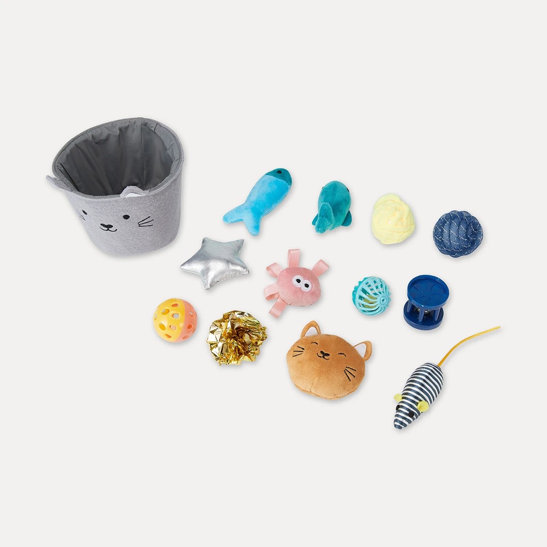 1 Cat Toy Basket 12 Pack, 1 of 10