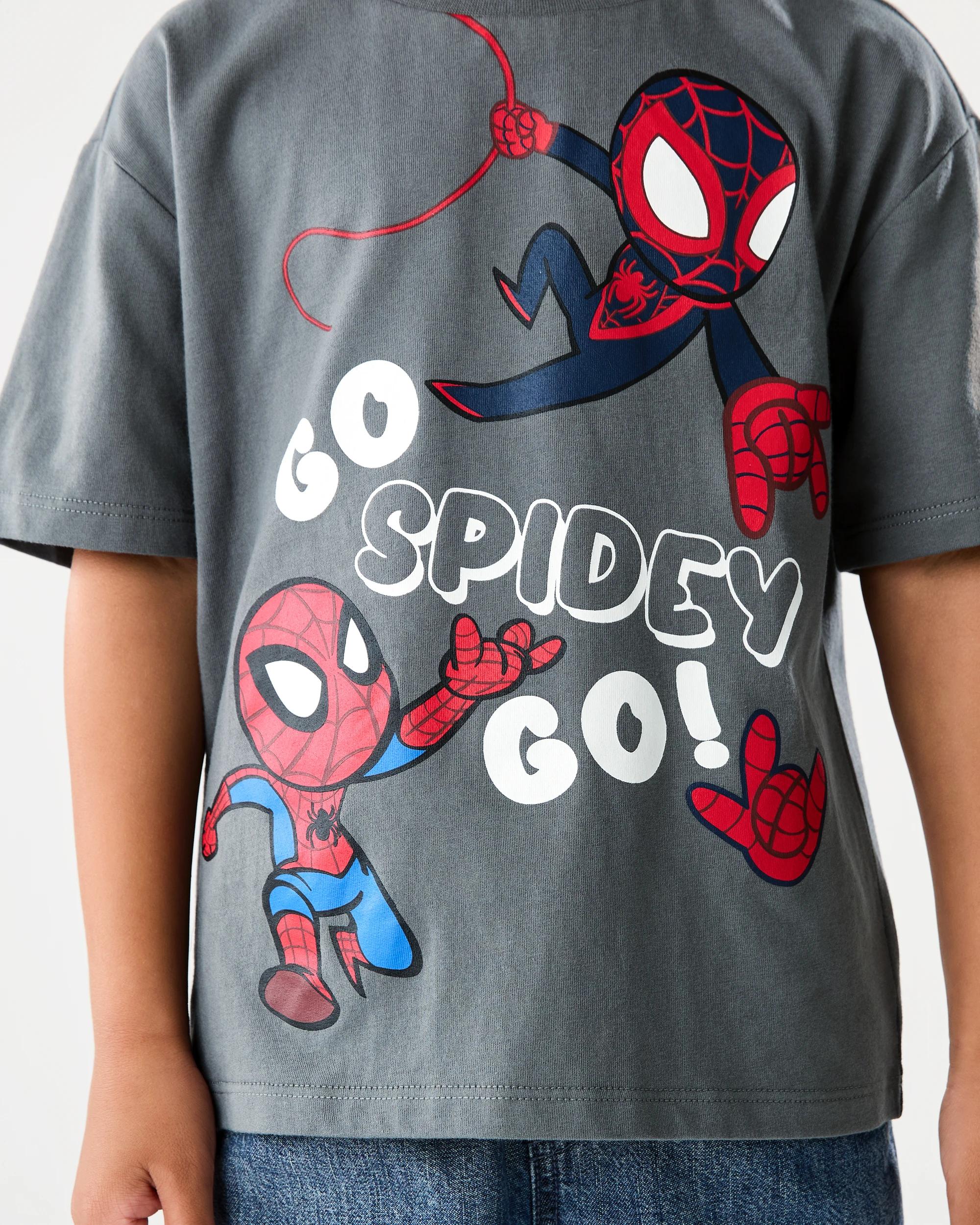 4 Spider-Man License Short Sleeve T-shirt Spiderman, 4 of 5