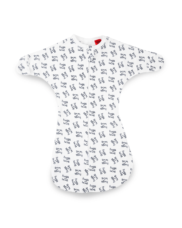 Baby Studio All In One Swaddlebag Cotton Large (3-9m) - Hugs Equals Love
 - W