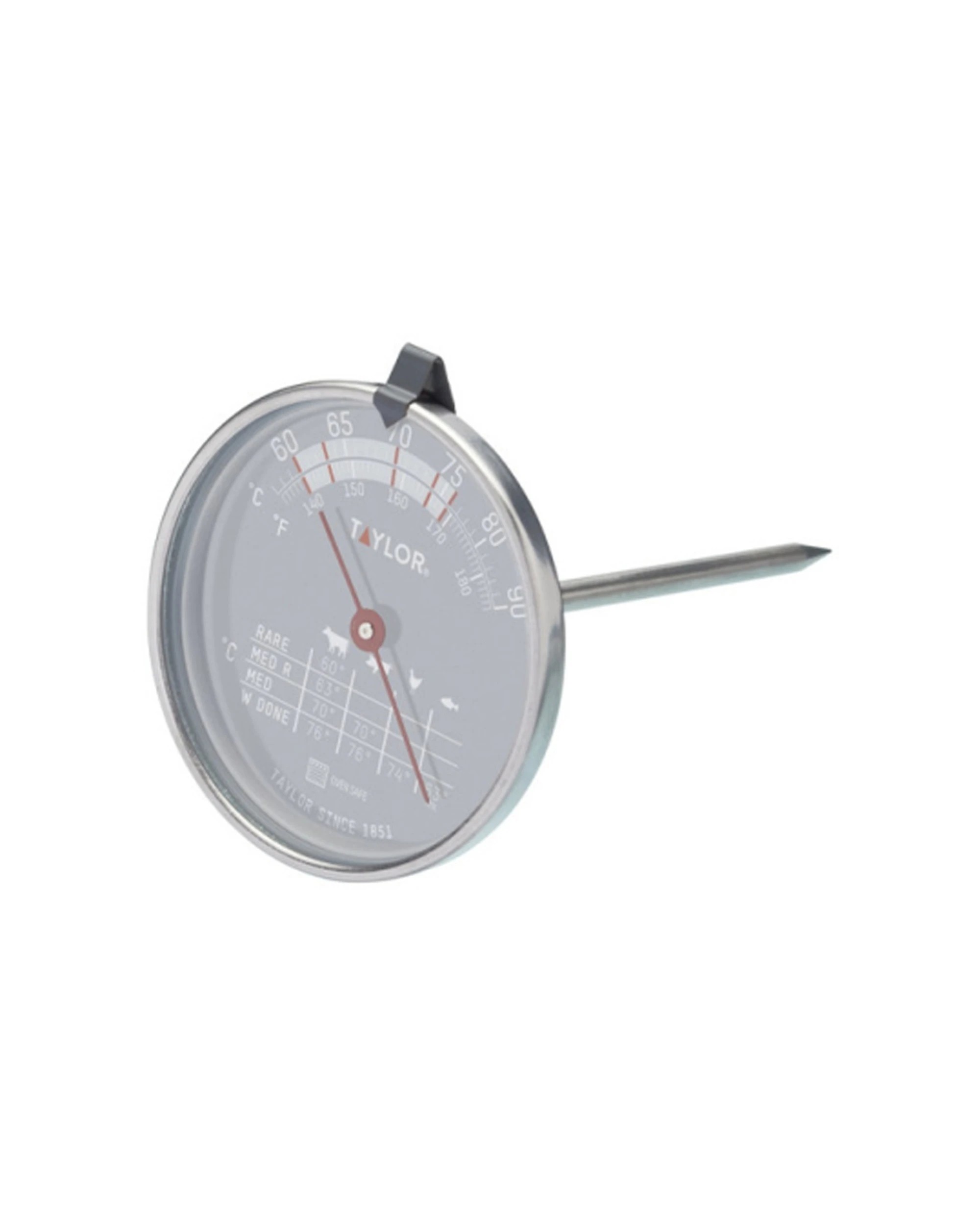 4 Taylor Stainless Steel Pro Leave-In Meat Thermometer, 4 of 7