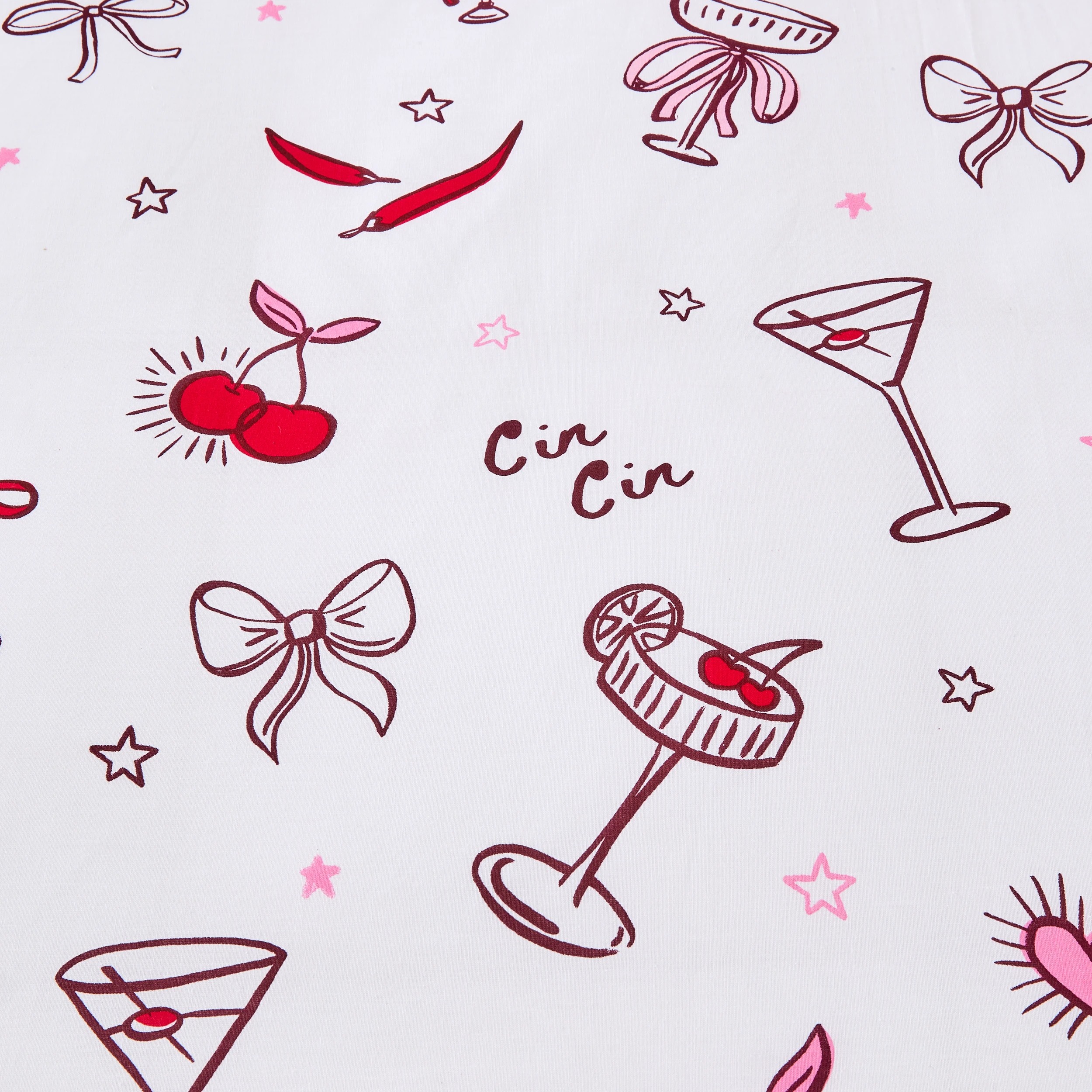 7 Cheers Cotton Rich Reversible Quilt Cover Set - King Bed, 7 of 7