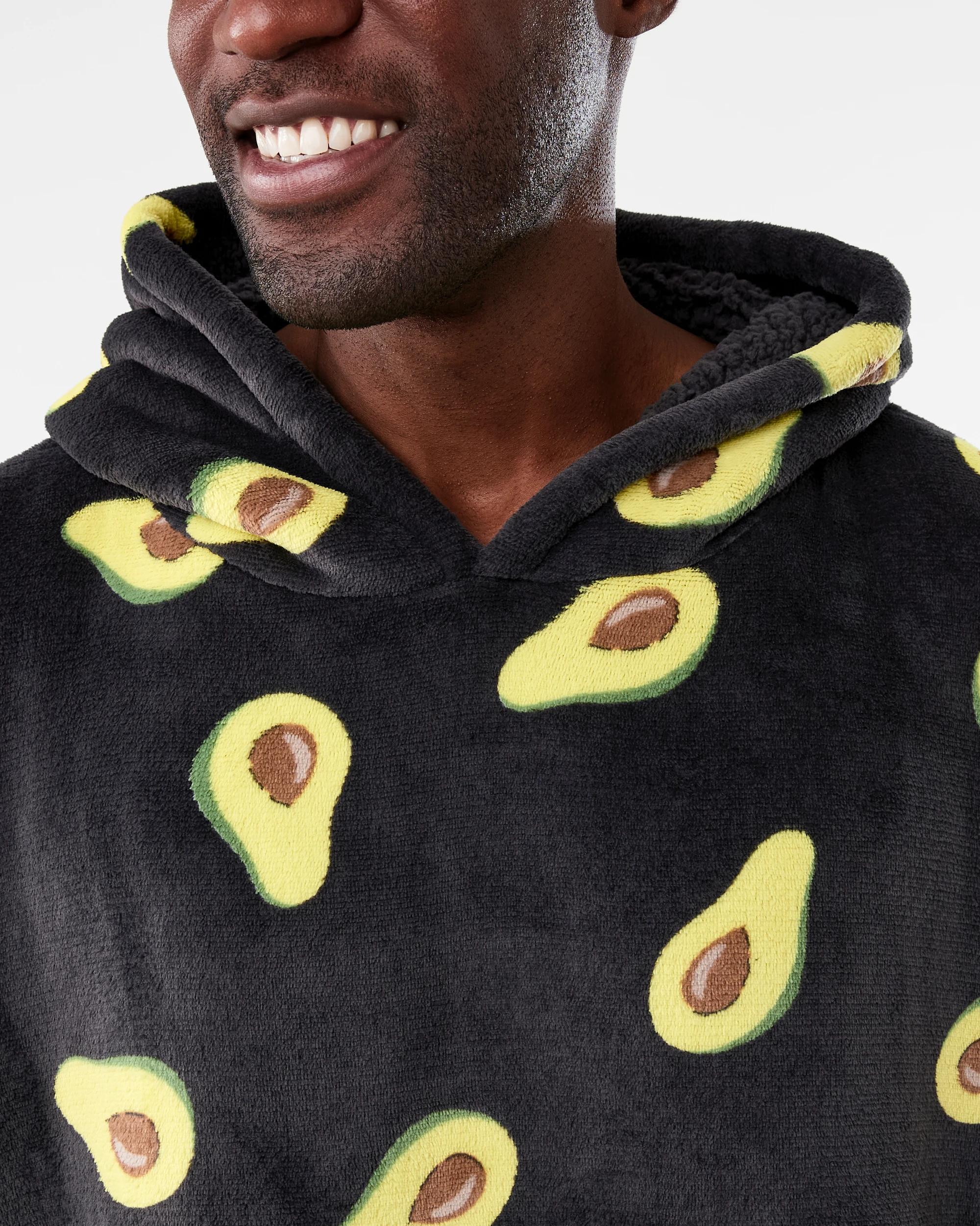 5 Print Pullover Gown Gry Avo La, 5 of 7