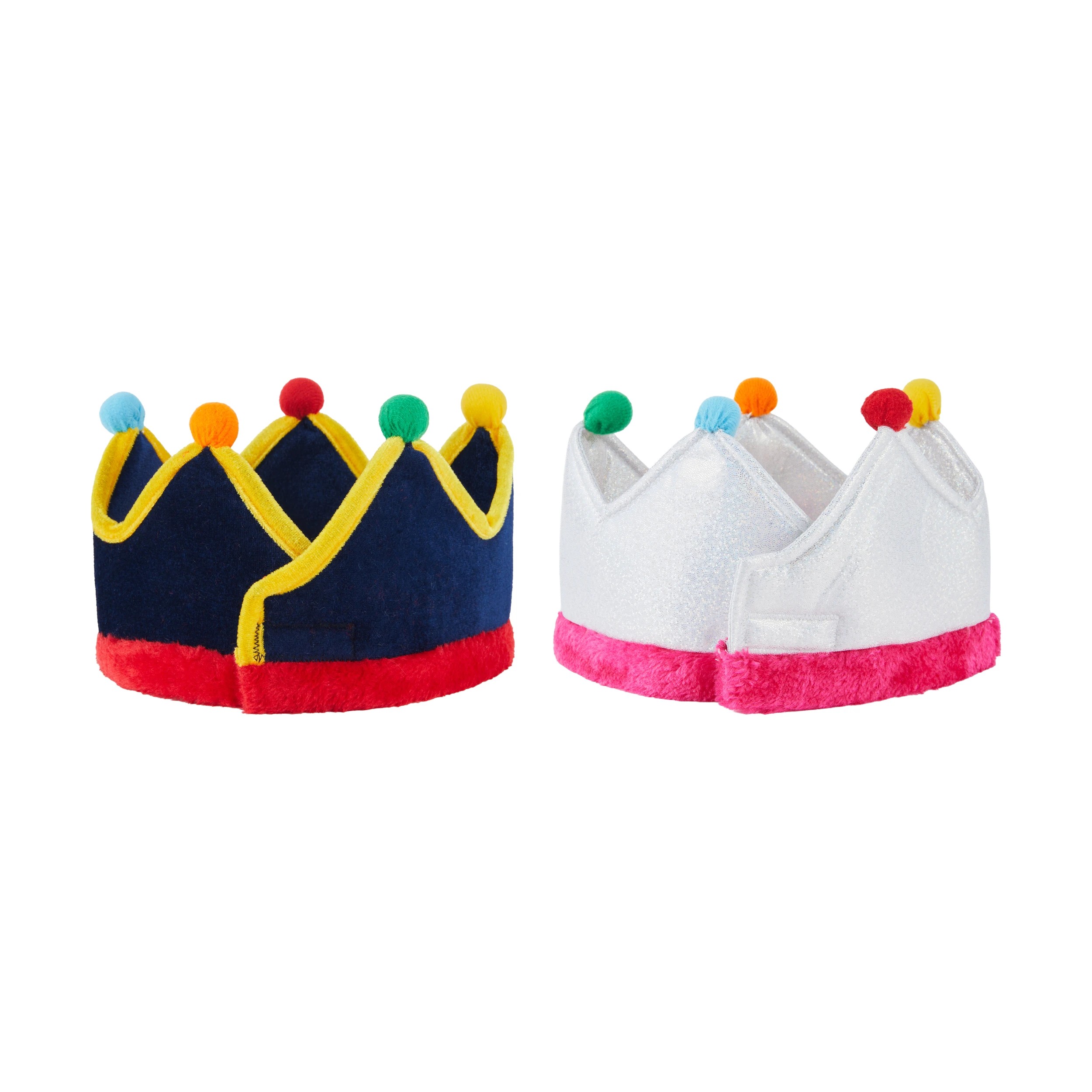 4 Birthday Fabric Crown - Assorted, 4 of 6