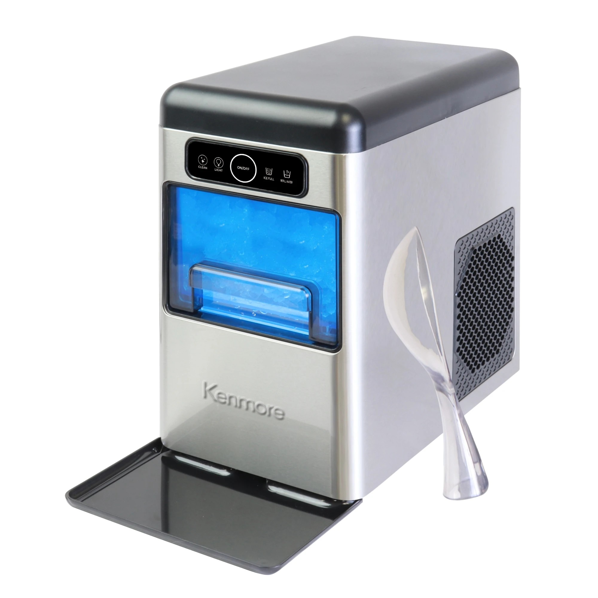 1 Kenmore Front-Load Portable Nugget Ice Maker - Black, 1 of 7