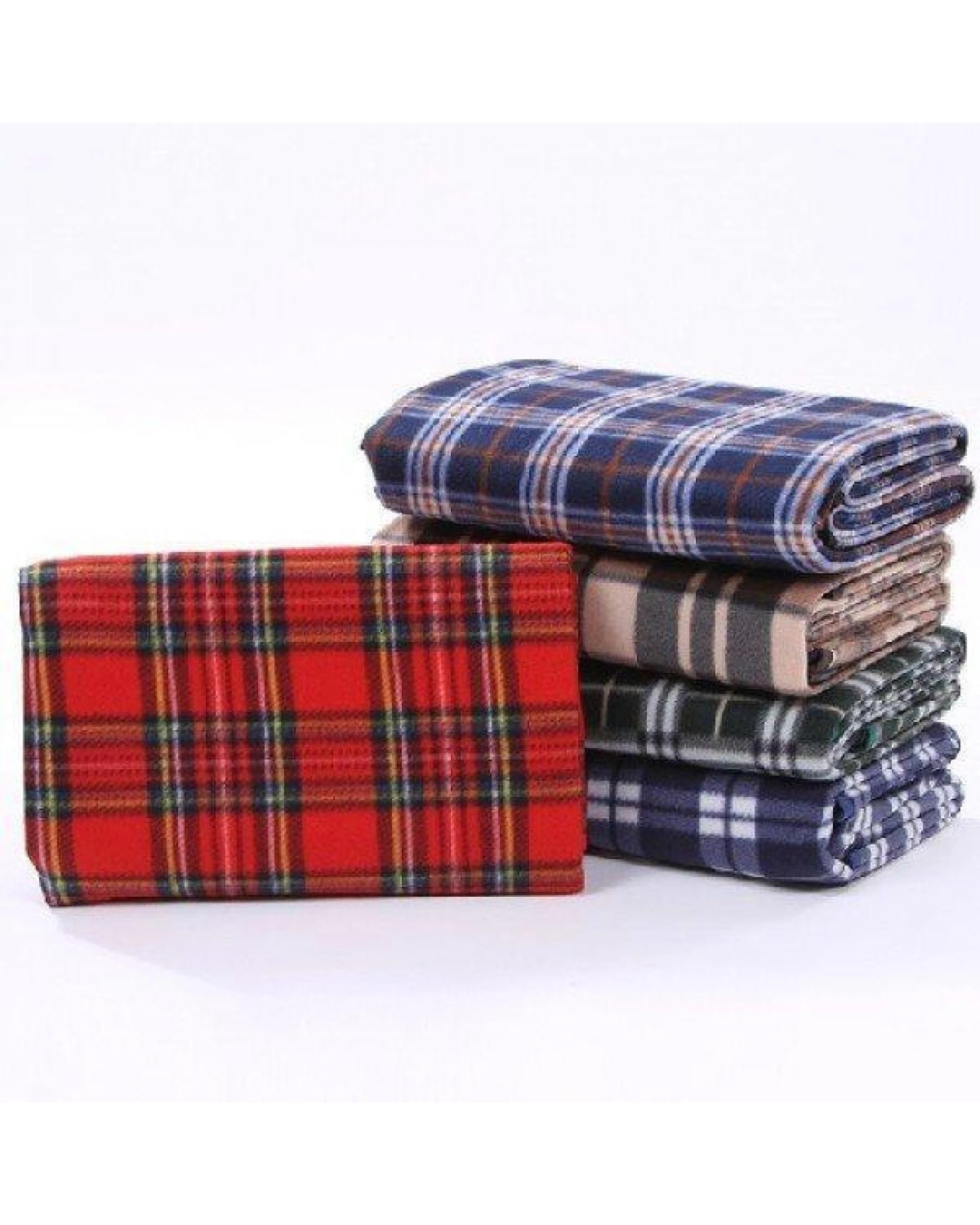 7 BR Outdoor Outdoor Picnic Blanket with Waterproof Fleece Plaid, 7 of 8