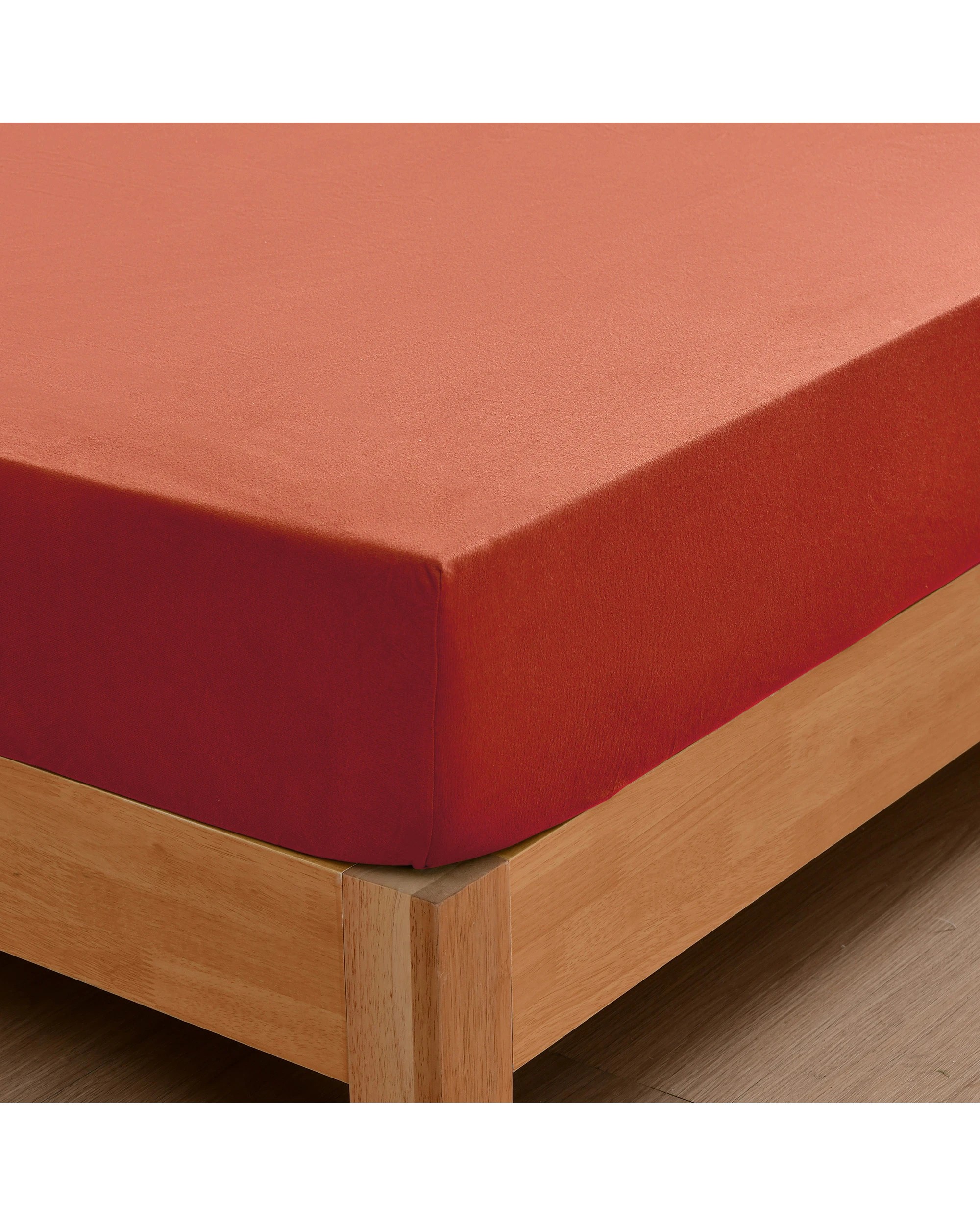 6 Dreamaker Micro Flannel Combo Fitted Sheet Set - Single Bed - Sienna, 6 of 7