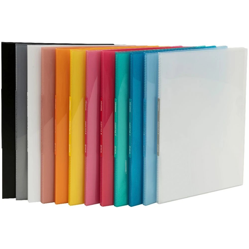 3 King Jim Fixed Display Book 10 Pockets Gloss Gray, 3 of 3