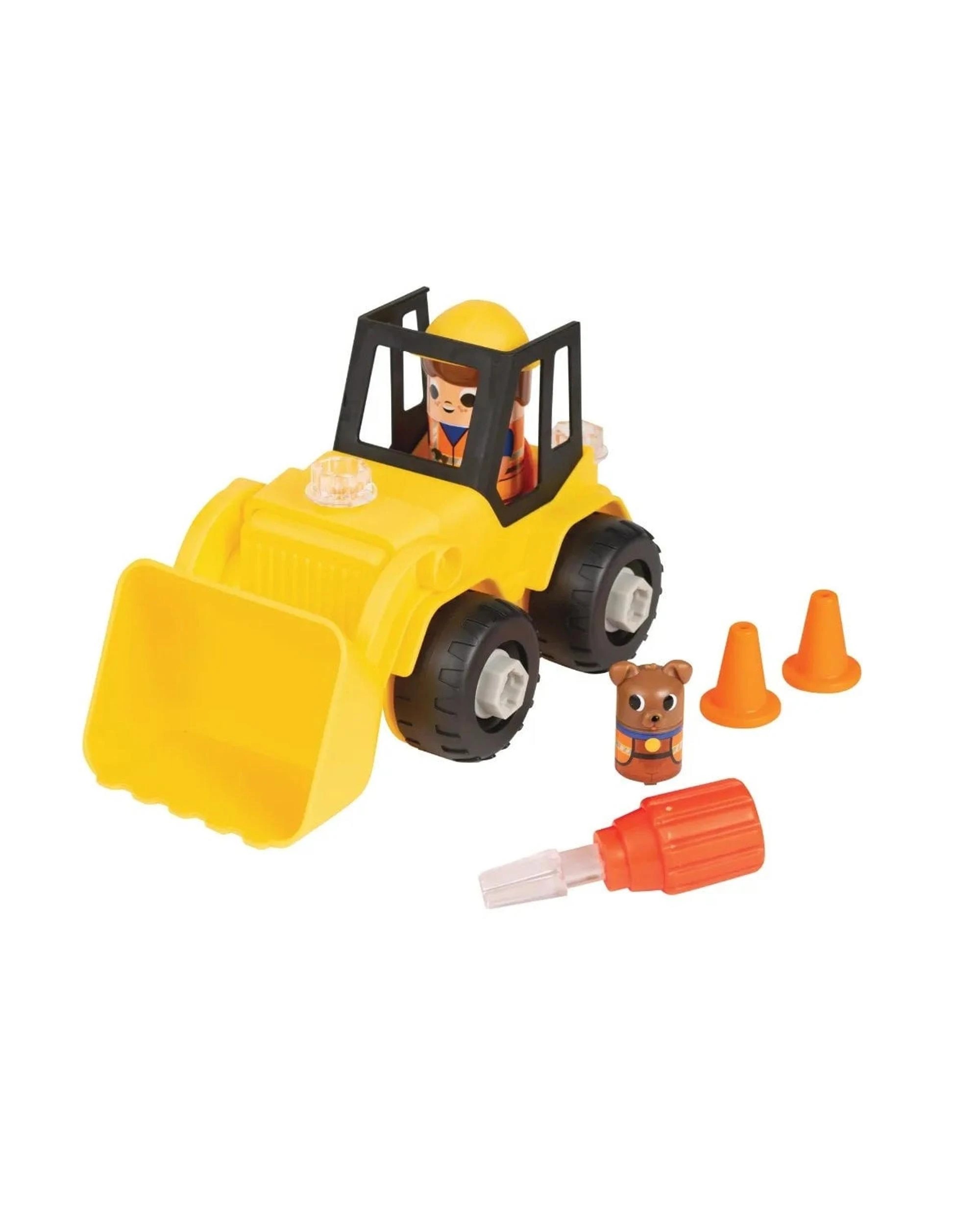 6 Educational Insights Design and Drill Bolt Buddies Bulldozer, 6 of 10