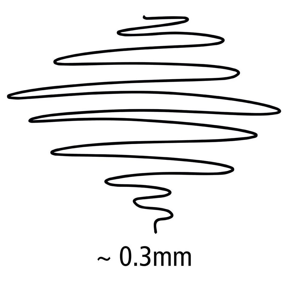 2 Staedtler Triplus 0.3mm Fineliner Black, 2 of 6