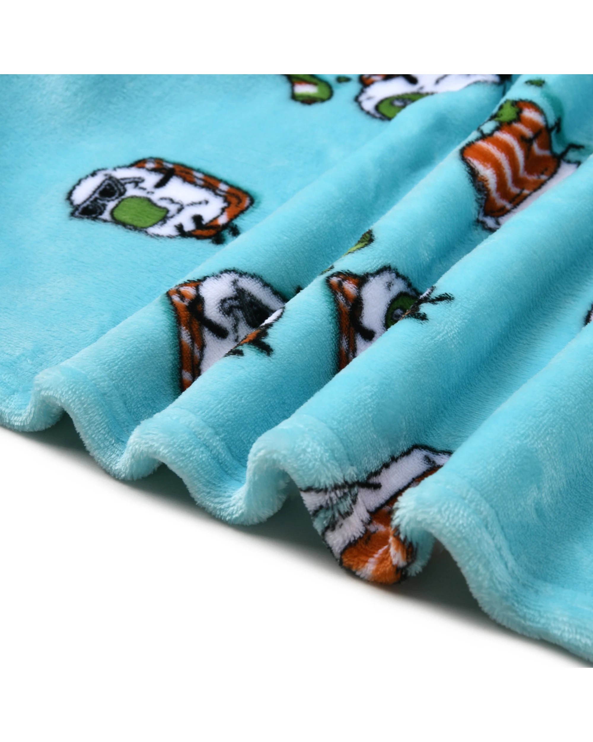 5 UGGO WEAR Giant Hoodie Wassupb Adult - ONE SIZE - Teal, 5 of 7