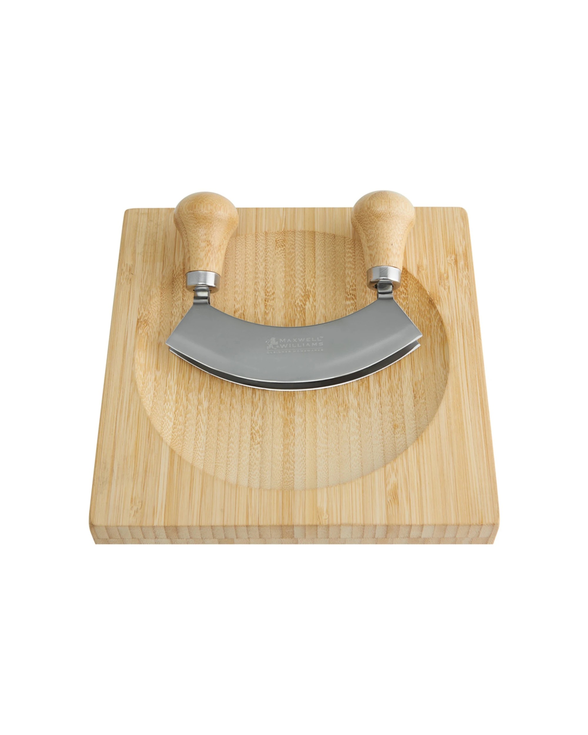 3 Maxwell & Williams Evergreen Bamboo Mezzaluna Square With Gift Box For Kitchen
 - Plain, 3 of 6