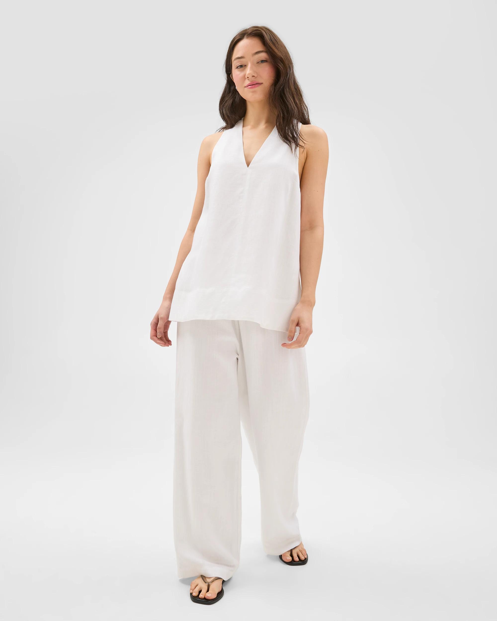 5 Lily Loves Wide Leg Pants WHITE, 5 of 7