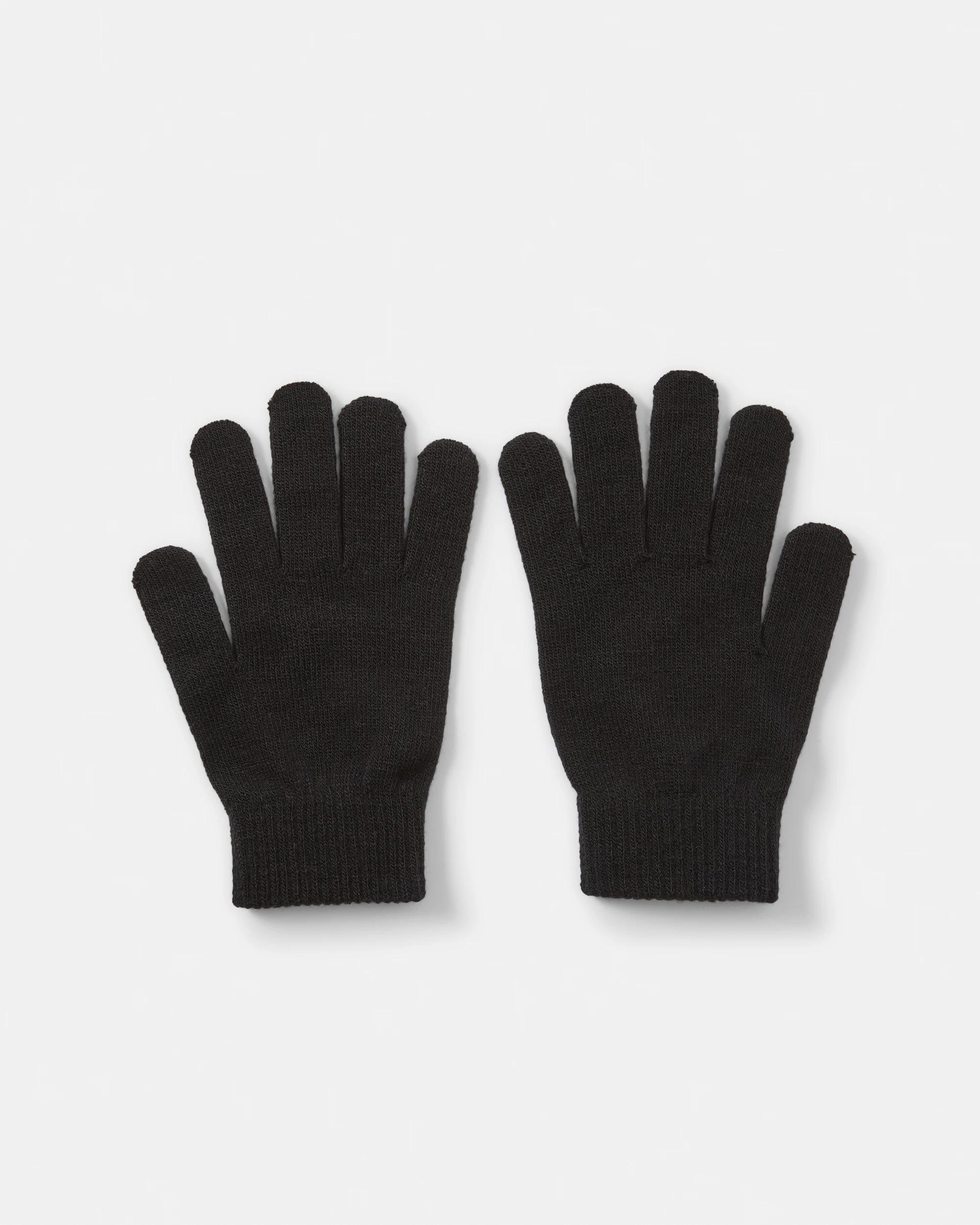 2 Touchscreen Gloves Black, 2 of 3