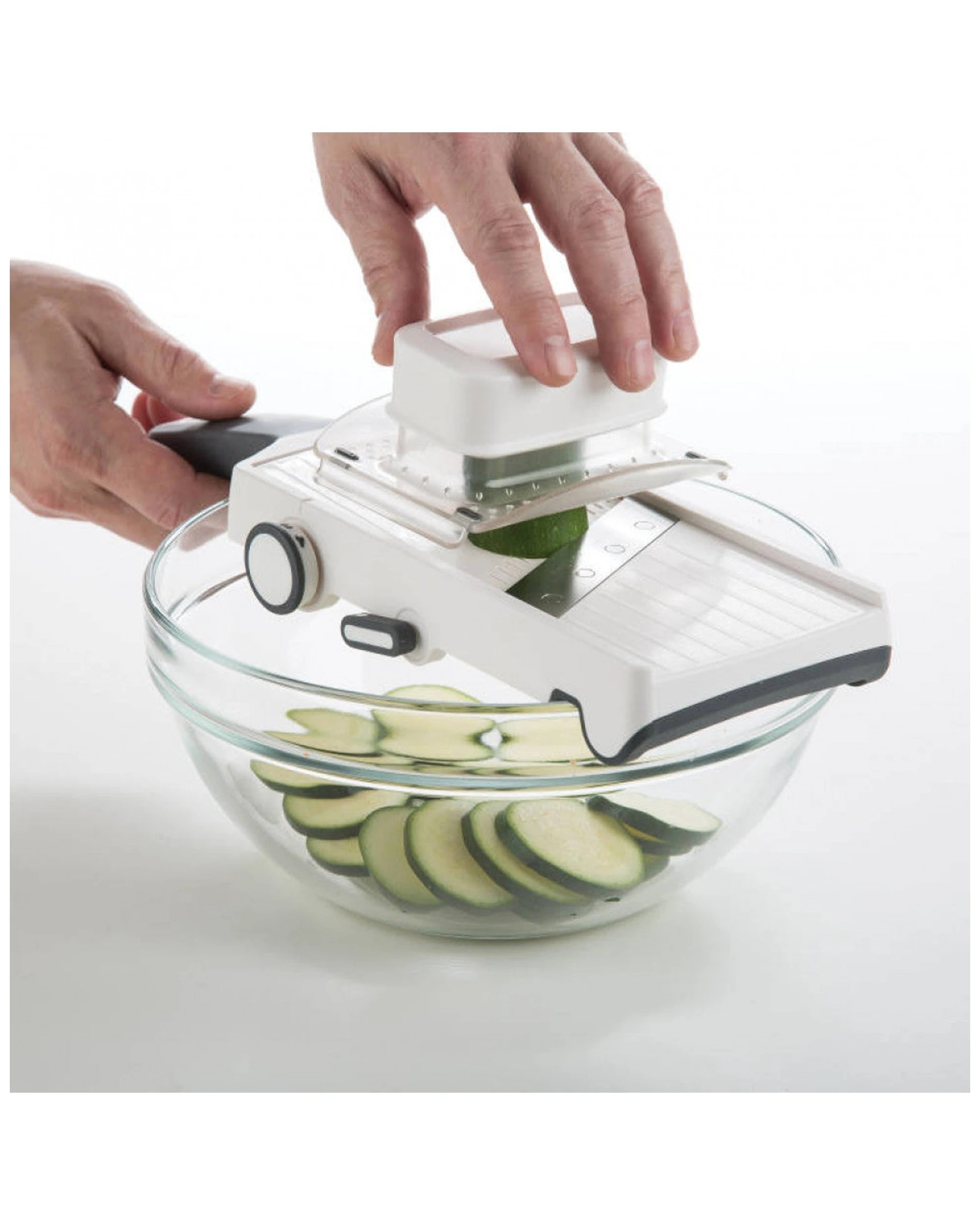 3 Progressive Hand-Held Adjustable Julienne And Slicer Stainless Steel Blade - Multi, 3 of 5