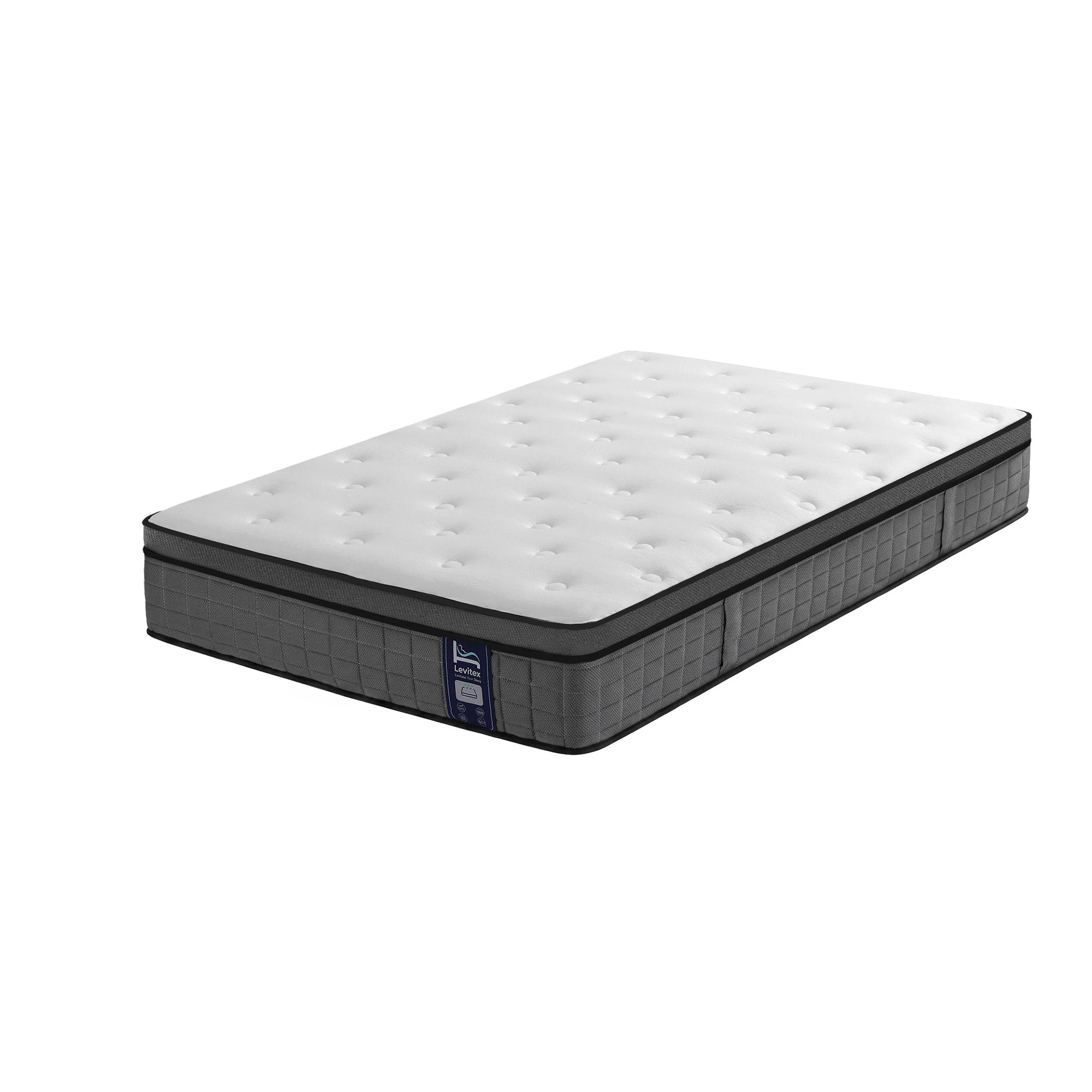 1 Levitex Mattress 5-Zone Pocket Spring Extra Edge Support 30CM - Single Bed - Multi, 1 of 10