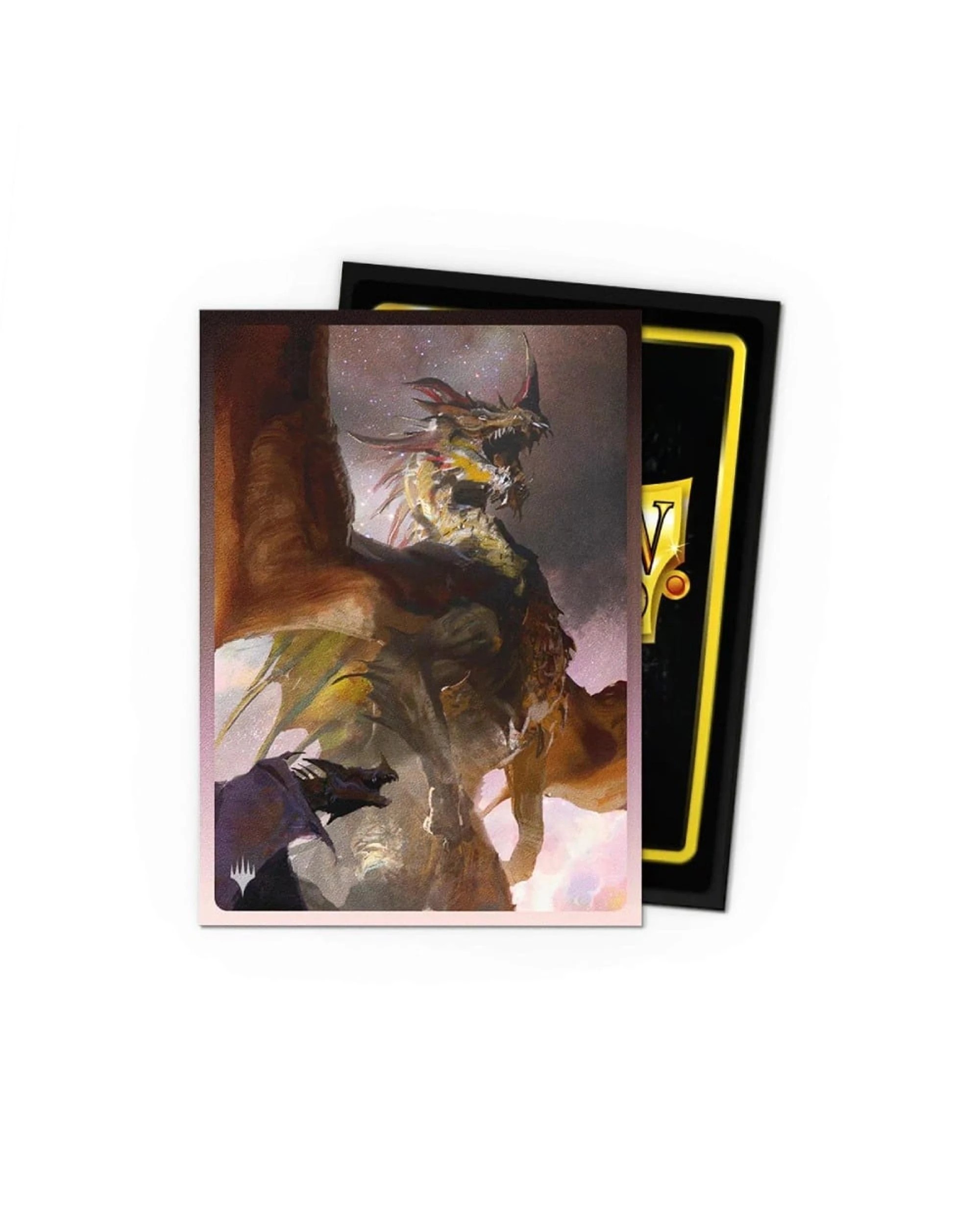 2 Dragon Shield Magic The Gathering Legendary Series The Ur-Dragon Matte Dual Art Sleeves 100 Pack - Black, 2 of 2