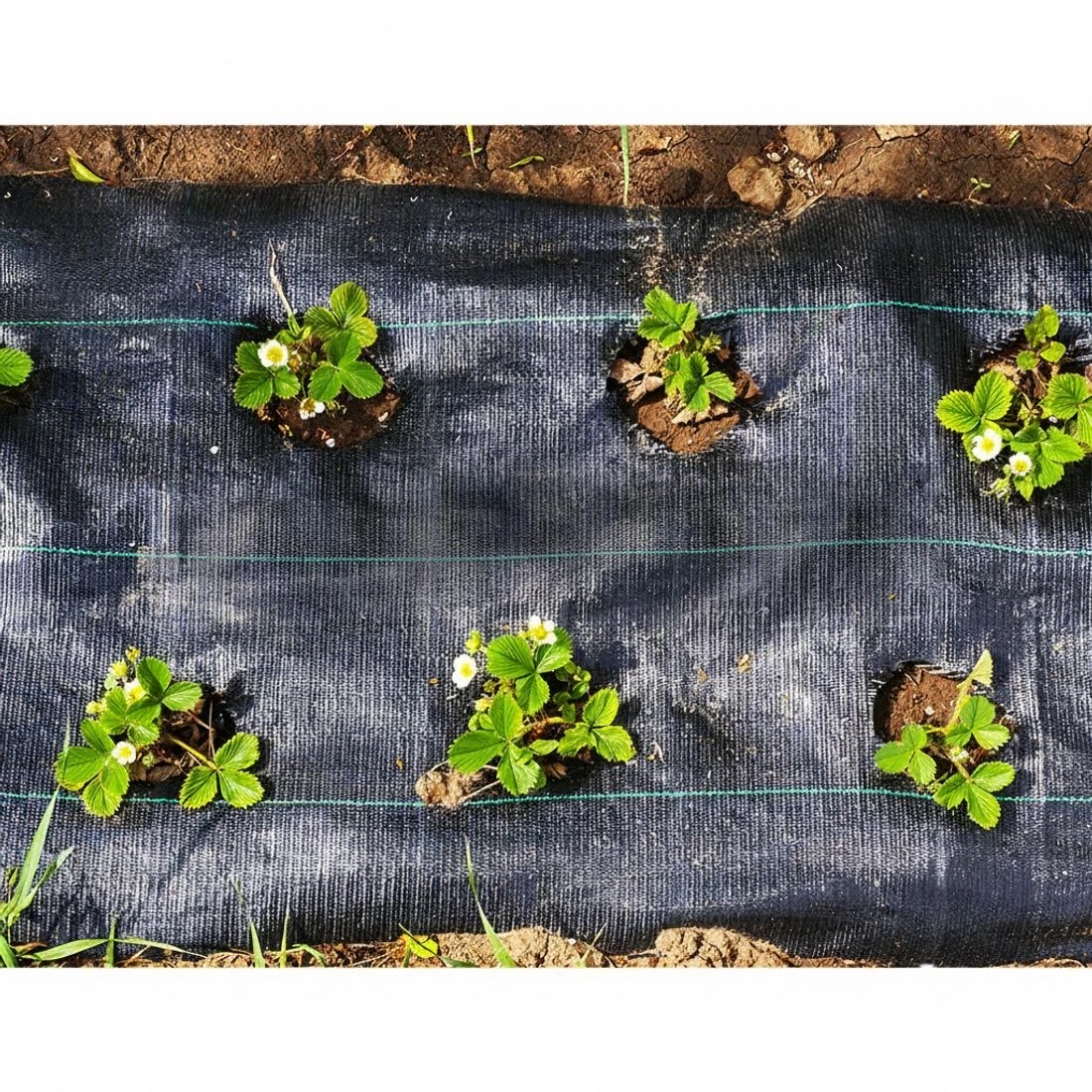 6 Instahut 1.83x30m Weed Mat Weedmat Control Plant - Black, 6 of 7