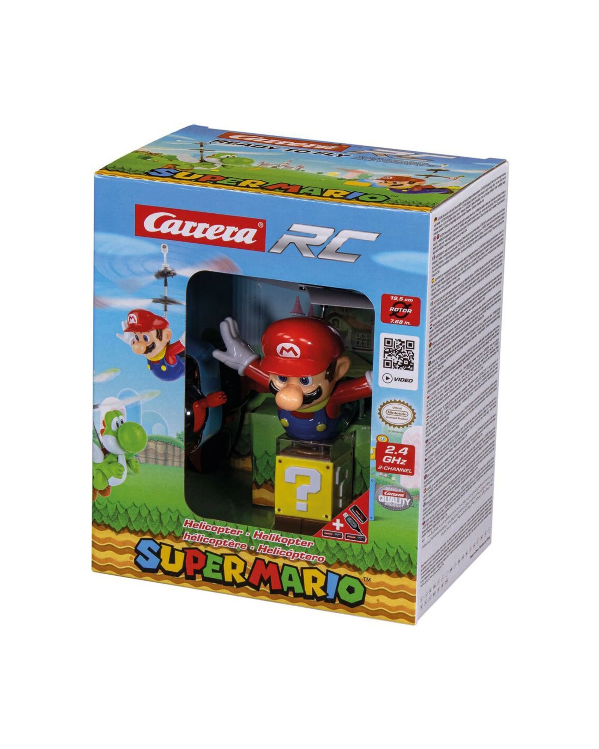 3 Carrera Nintendo Air Helicopter Super-Mario Mario RC Helicopter 2.4GHz
 - multi, 3 of 4