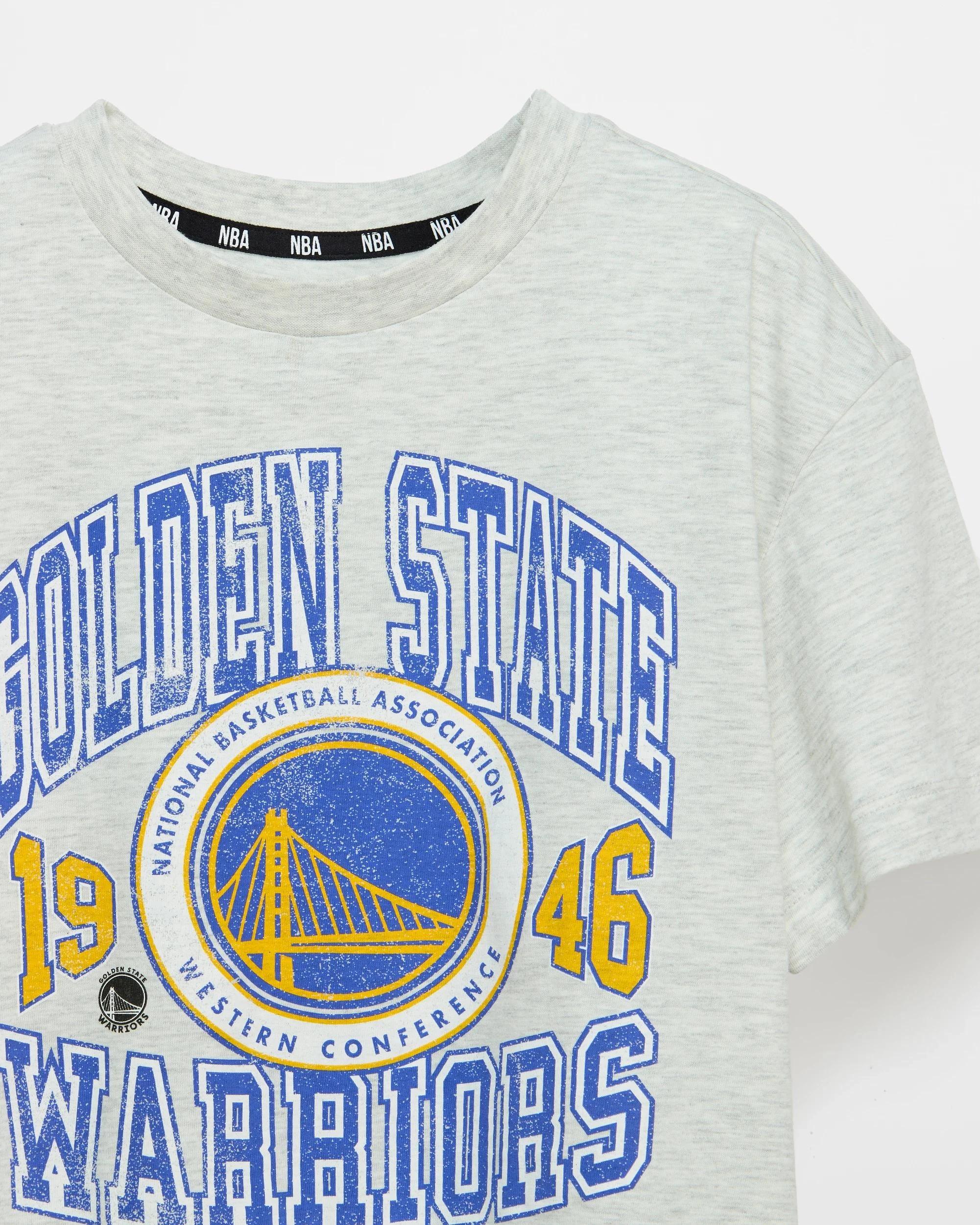 5 Australian Cotton NBA T-shirt GOLDEN STATE WARRIORS, 5 of 6